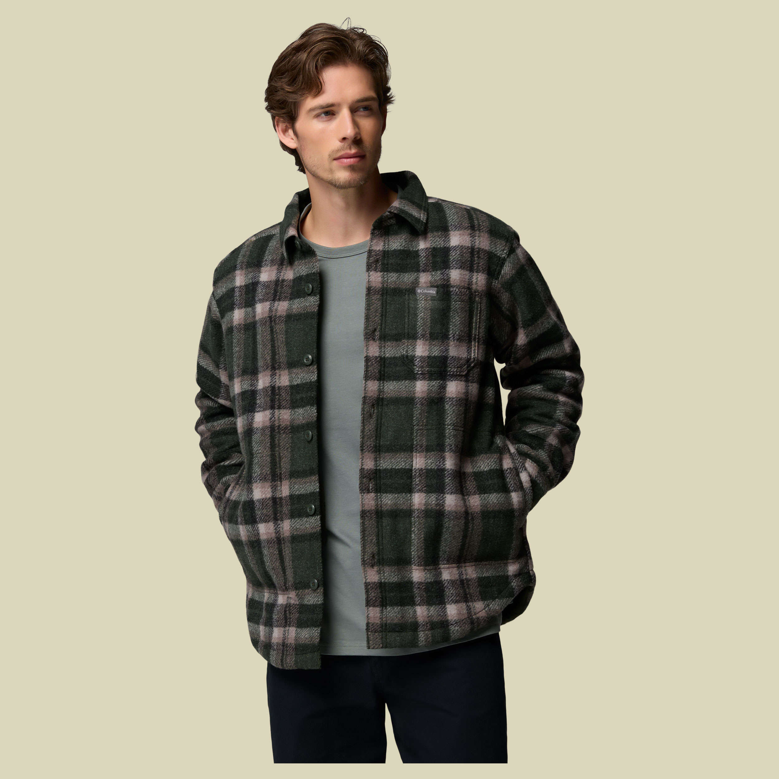 Hunter Arch Shirt Jacket XL grün - greenscape track plaid