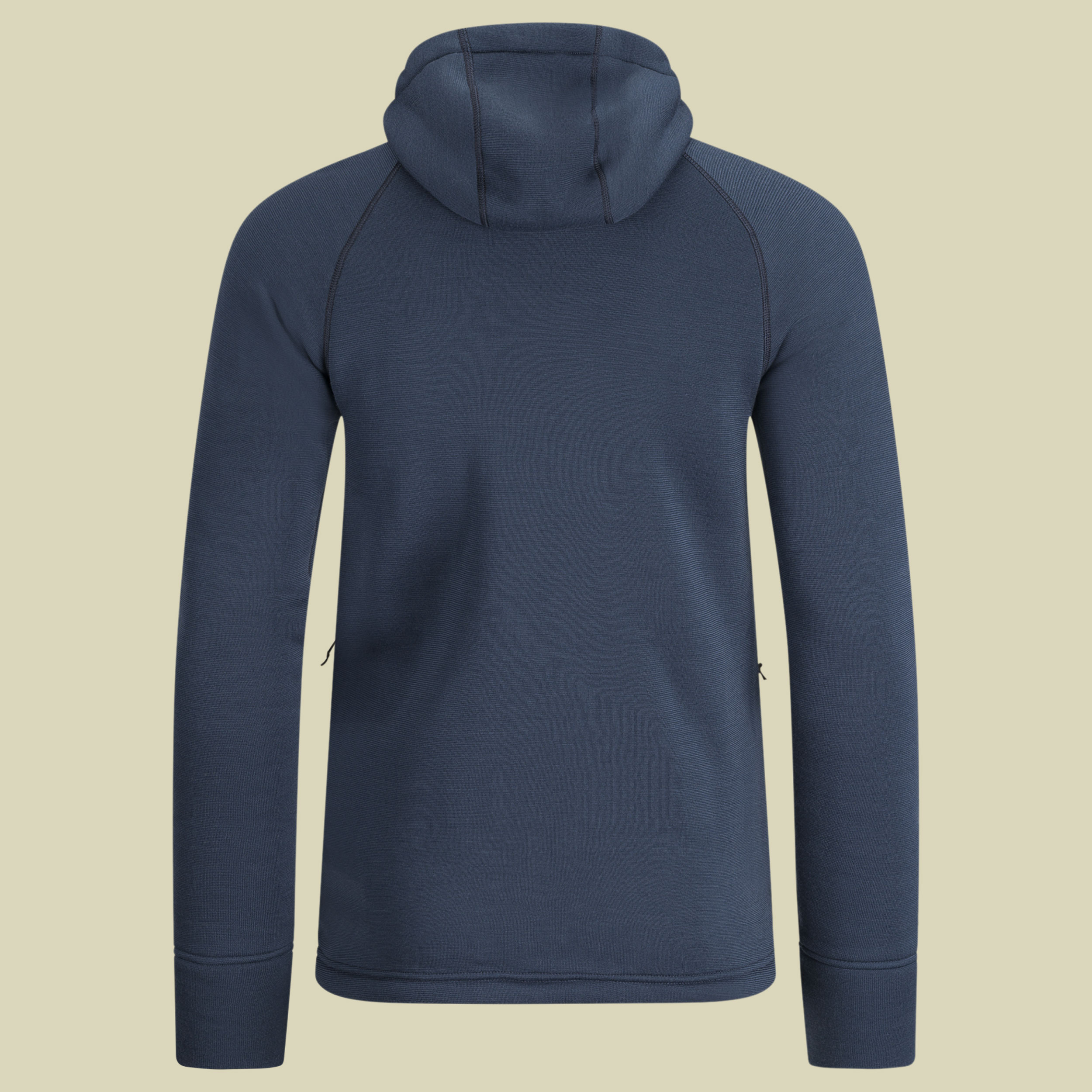 FleeceWool Hooded Jacket Men XXL Midnight Navy