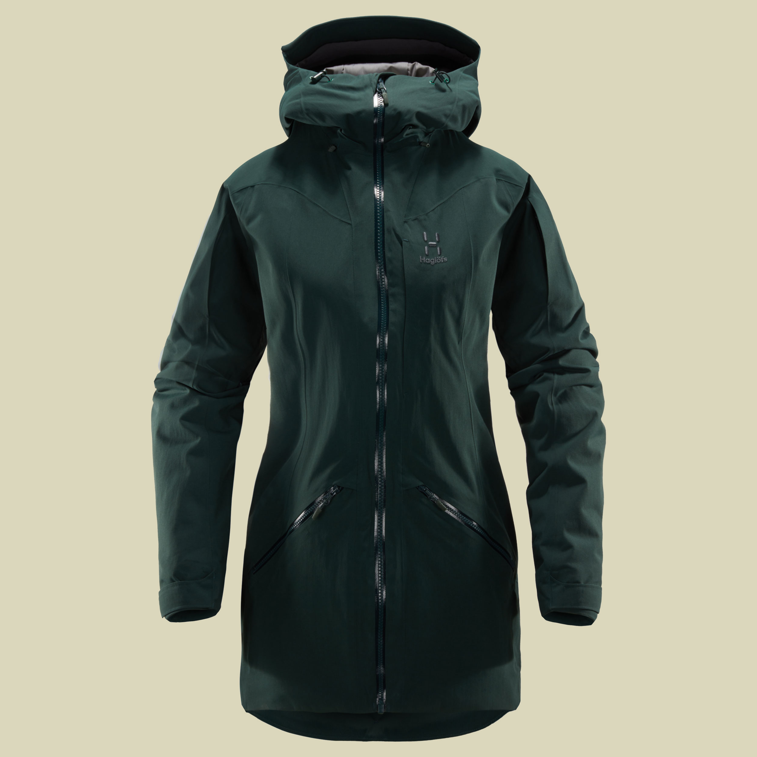 Niva Insulated Parka Women Größe L Farbe mineral