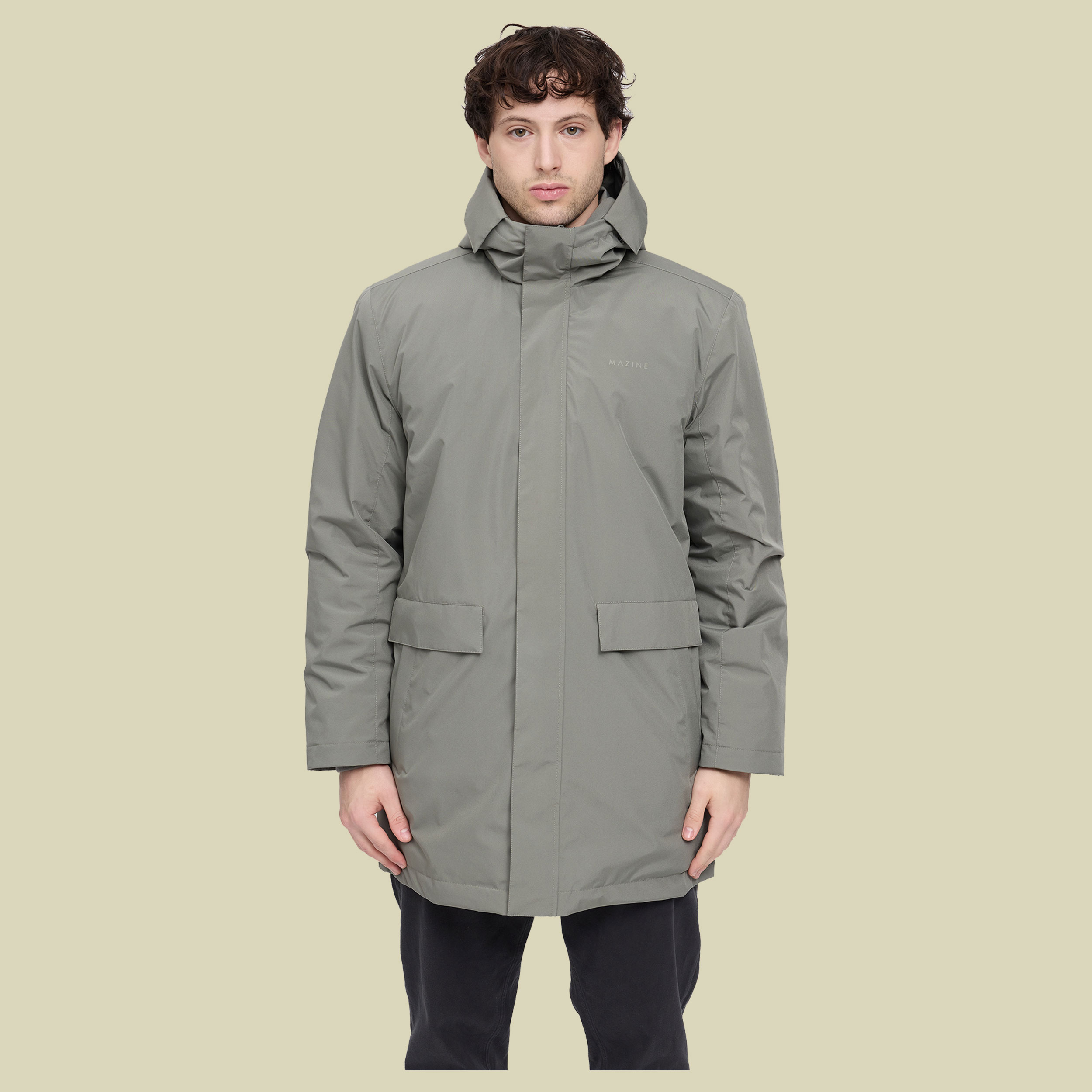 Padded Parka Men XL grün - light bottle