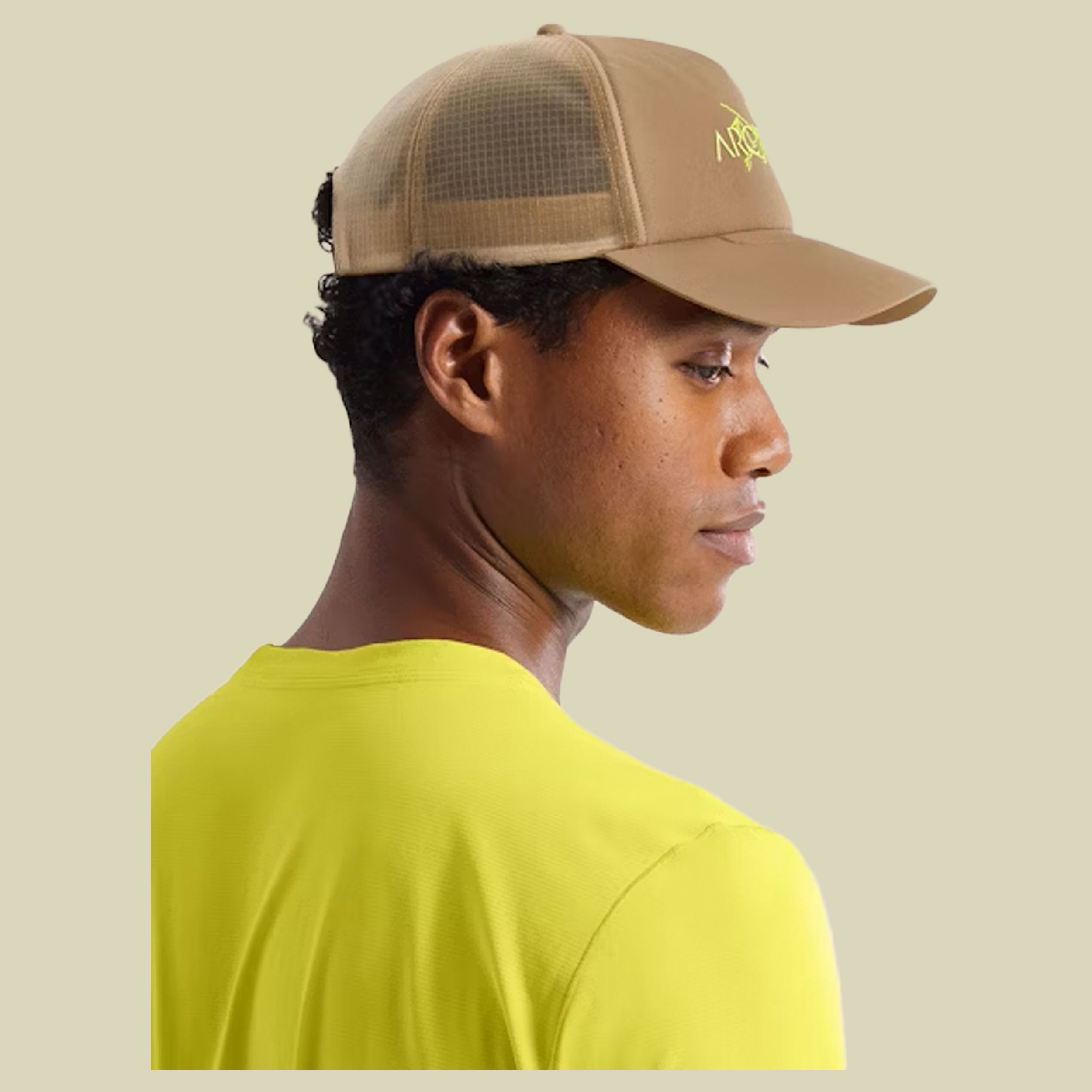 Bird Word Trucker Hat L-XL braun - canvas/euphoria