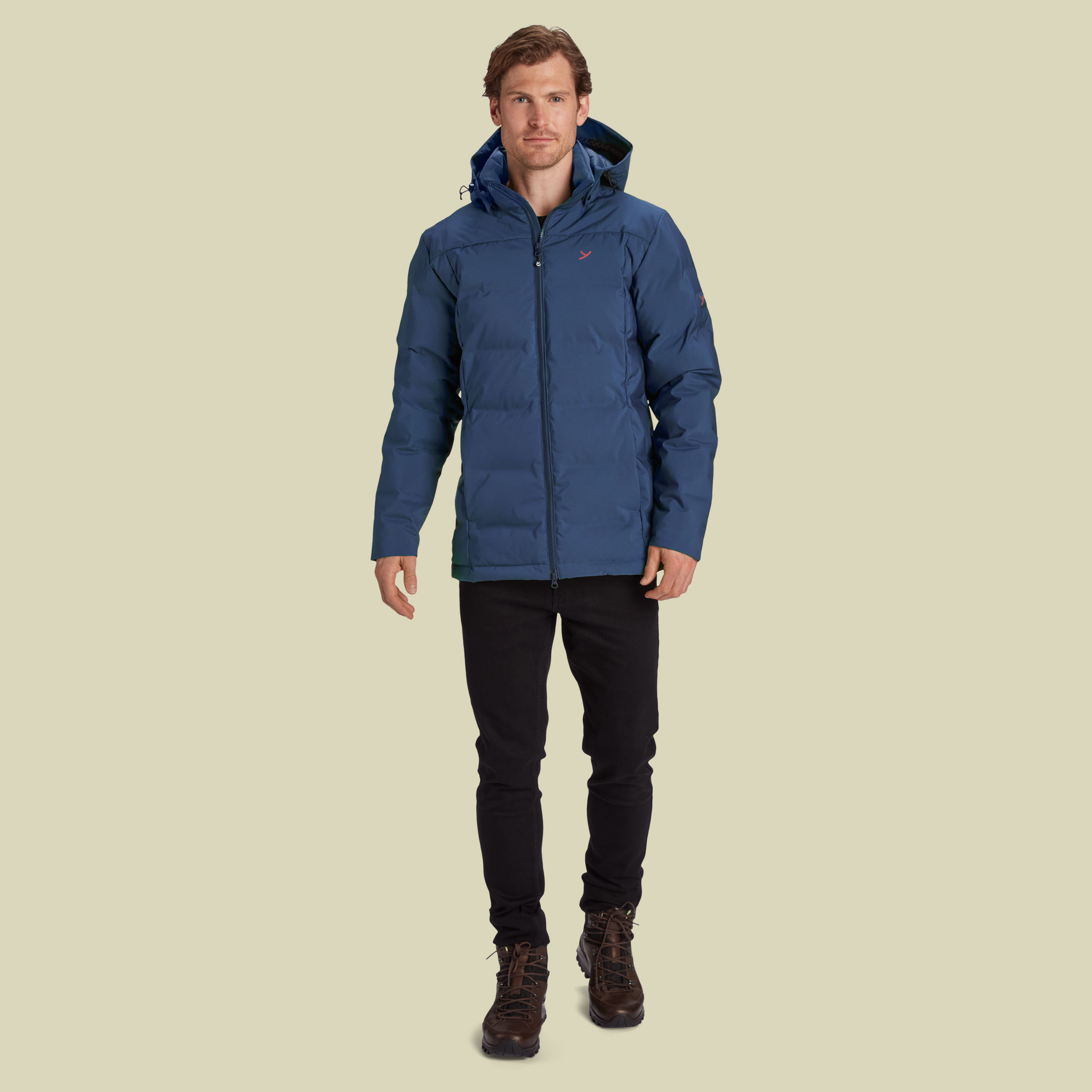 Akkarvik Bonded Down Jacket Men Größe M  Farbe dress blue