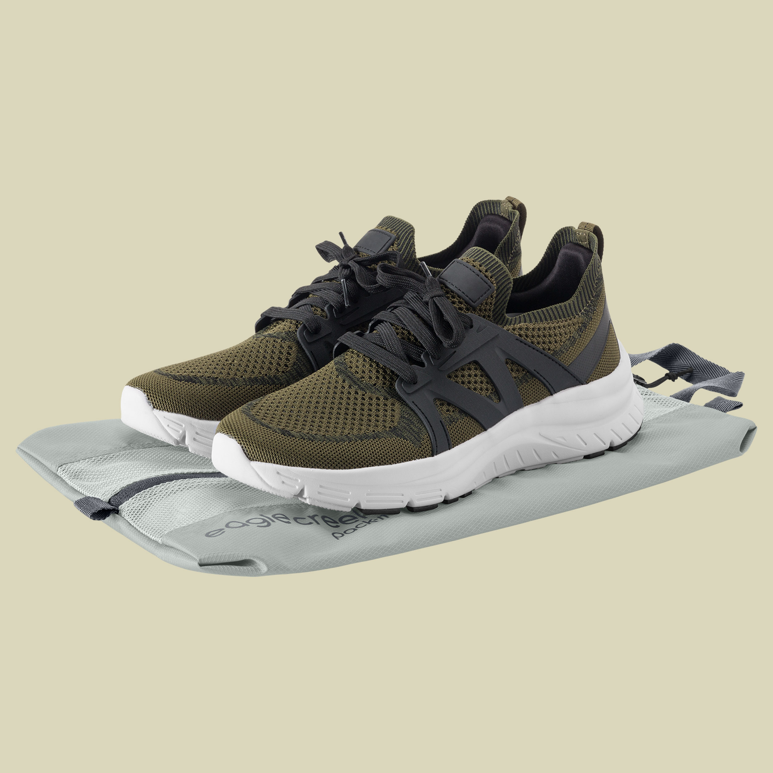 Pack-It Reveal Shoe Sack one size grau - storm grey