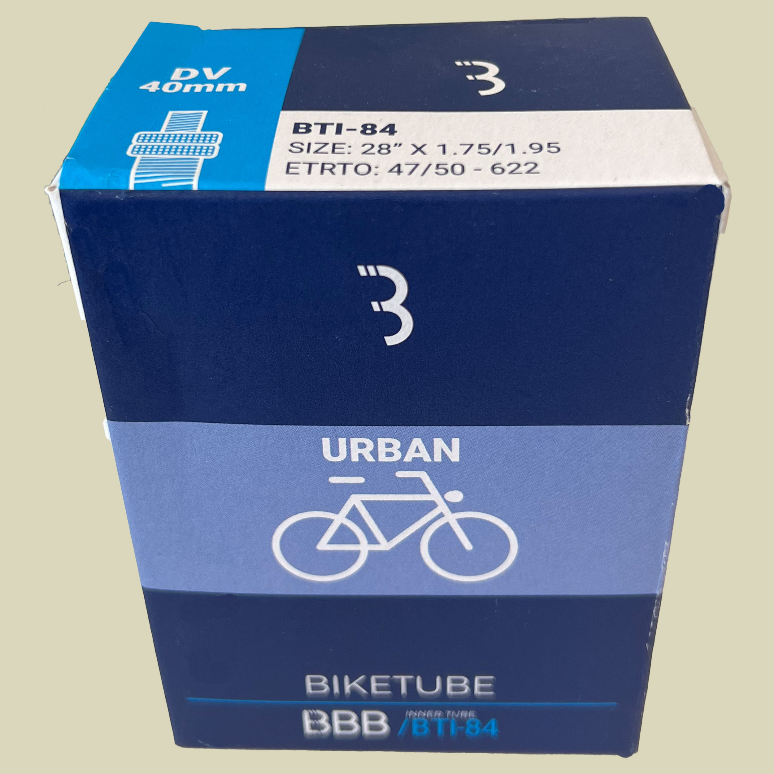 BTI-84 BikeTube 28 DV40 28" x 1.75/1.95