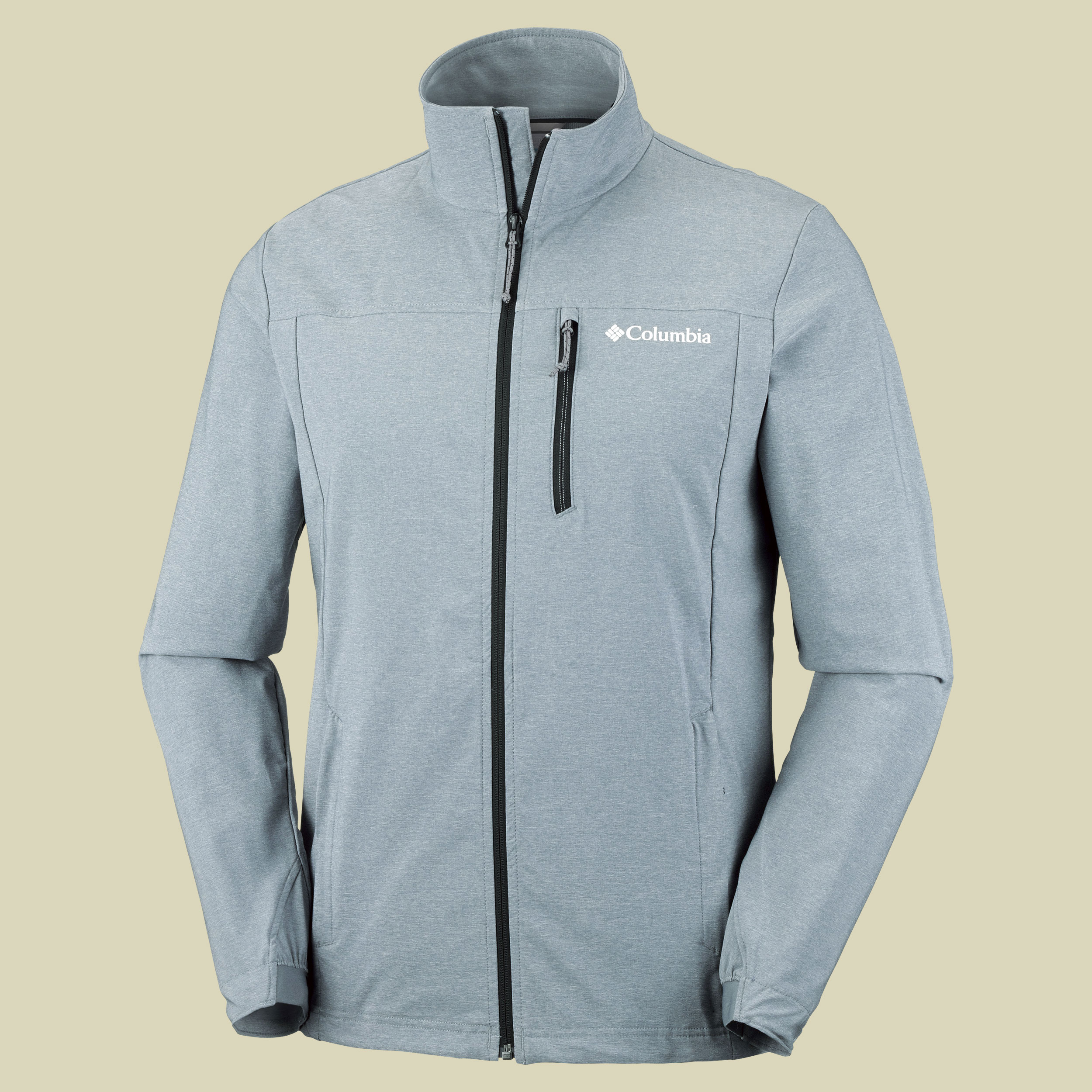 Heather Canyon Hoodless Jacket Men Größe M Farbe grey ash heather