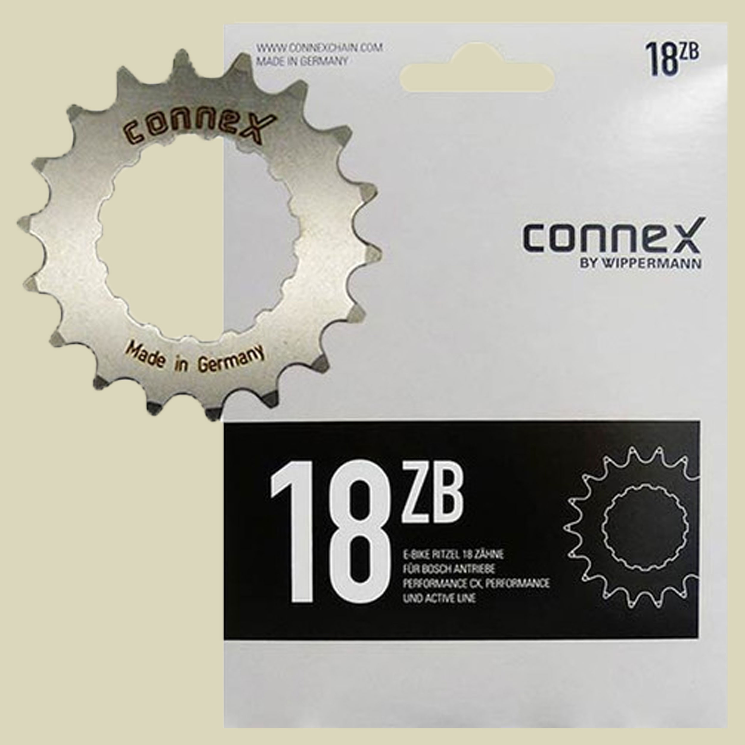 Connex E-Bike Ritzel 18 Zähne