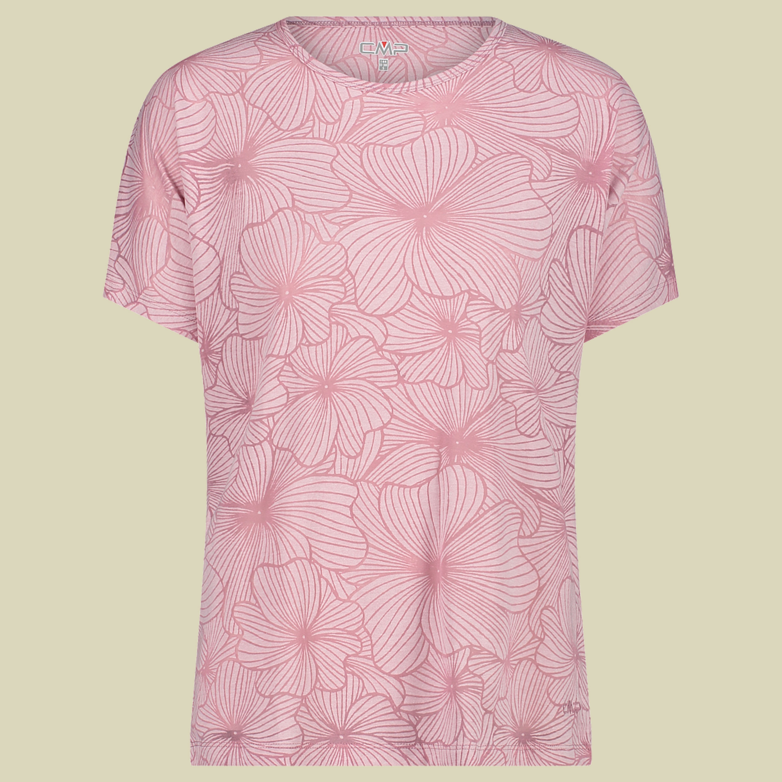 Woman T-Shirt Burn Out Jersey 33N7976 Größe 36 Farbe C602fard