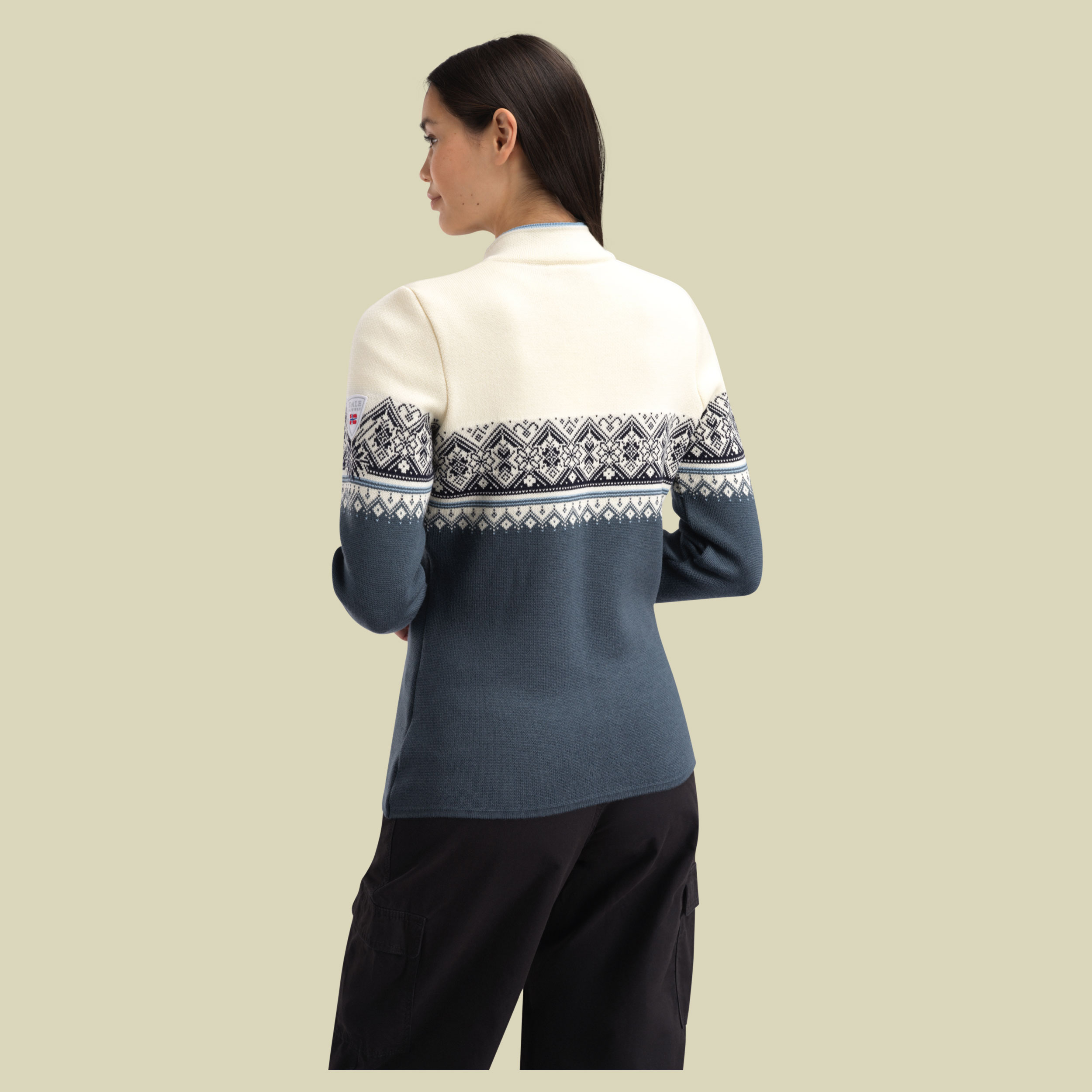 Mortiz Fem. Jacket Women XL mehrfarbig1 - steel offwhite navy