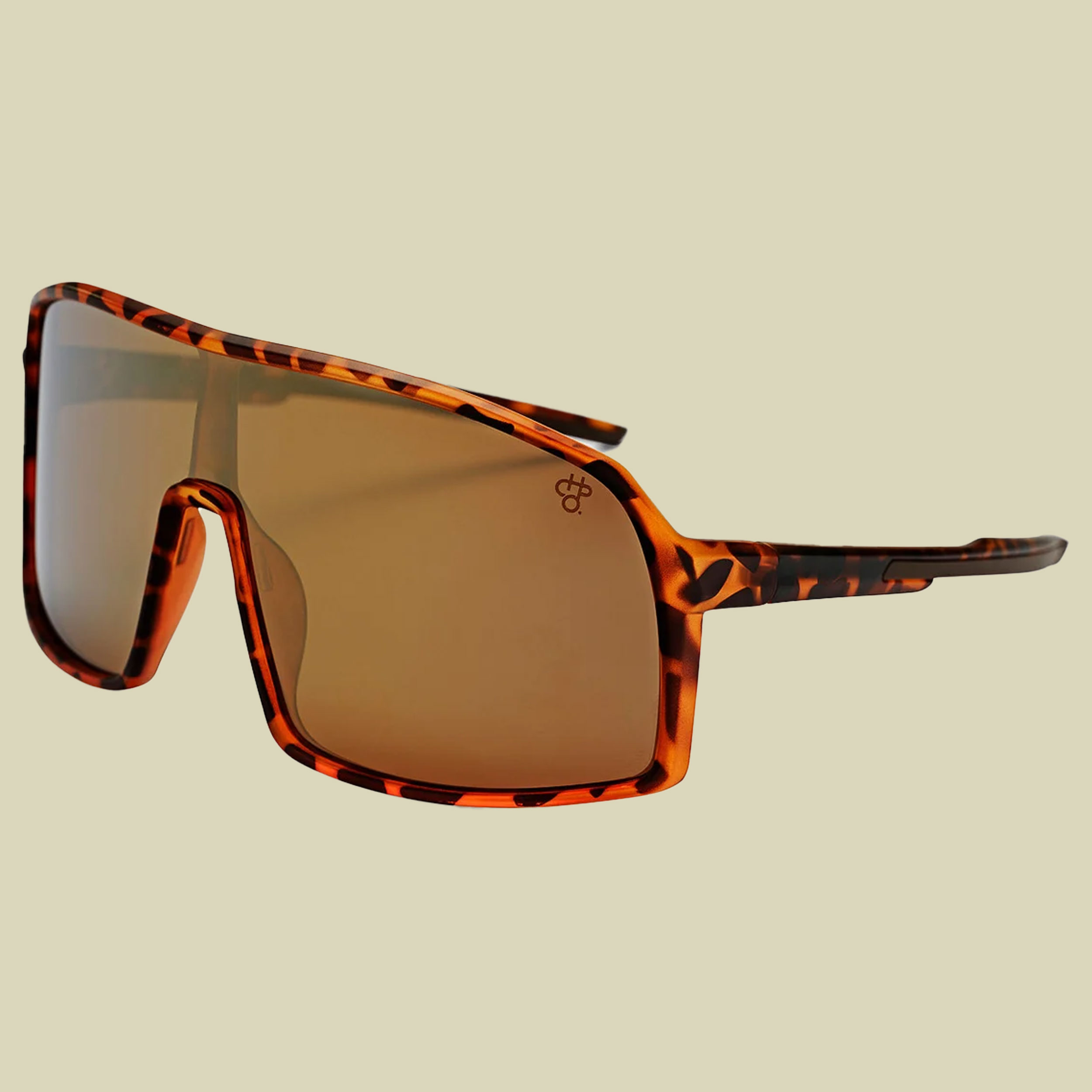 Erica one size braun - turtle brown / gold mirror polarized
