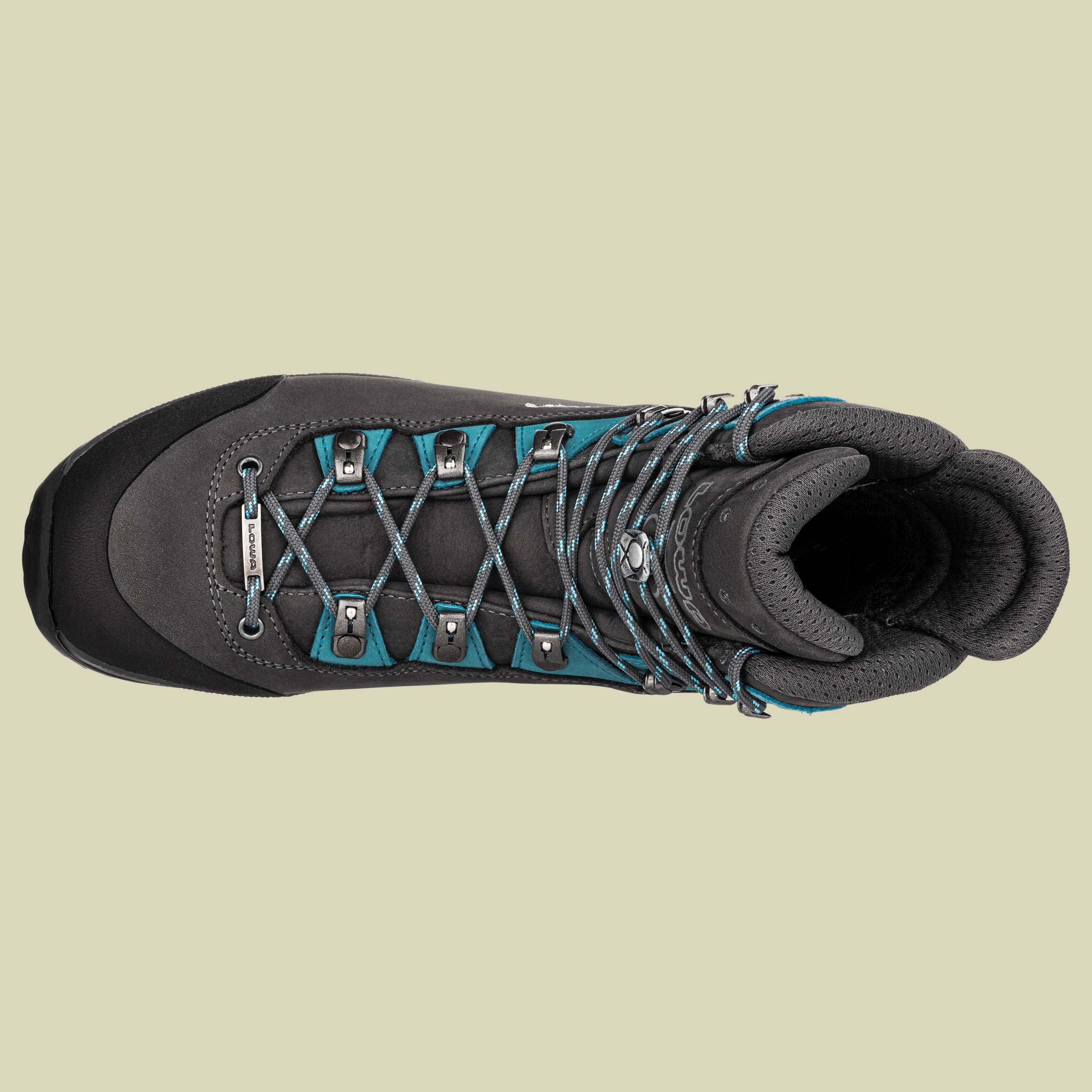 Mauria Evo GTX Wide Women UK 5,5 grau- anthrazit/türkis