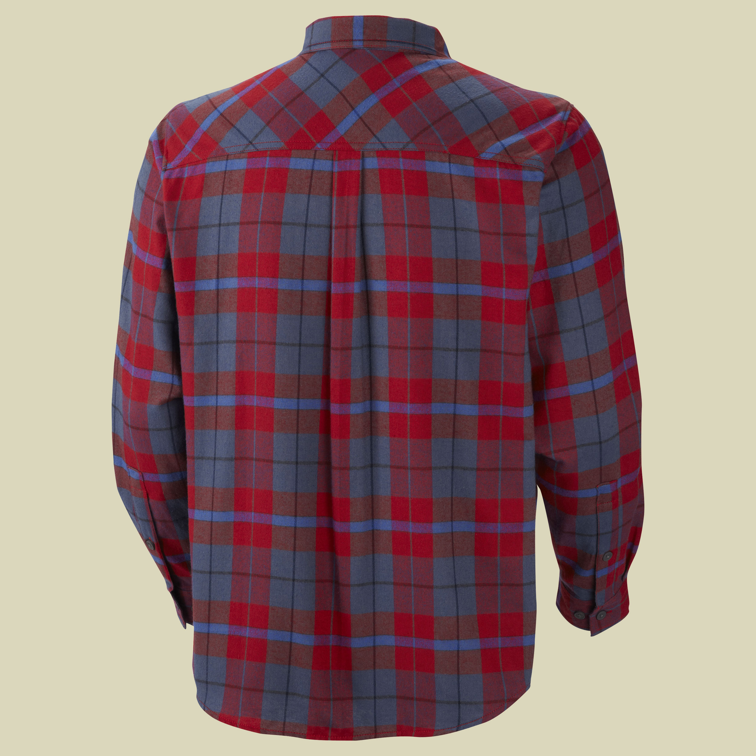 Flare Gun Flannel III Long Sleeve Shirt Größe M Farbe hyper blue / plaid