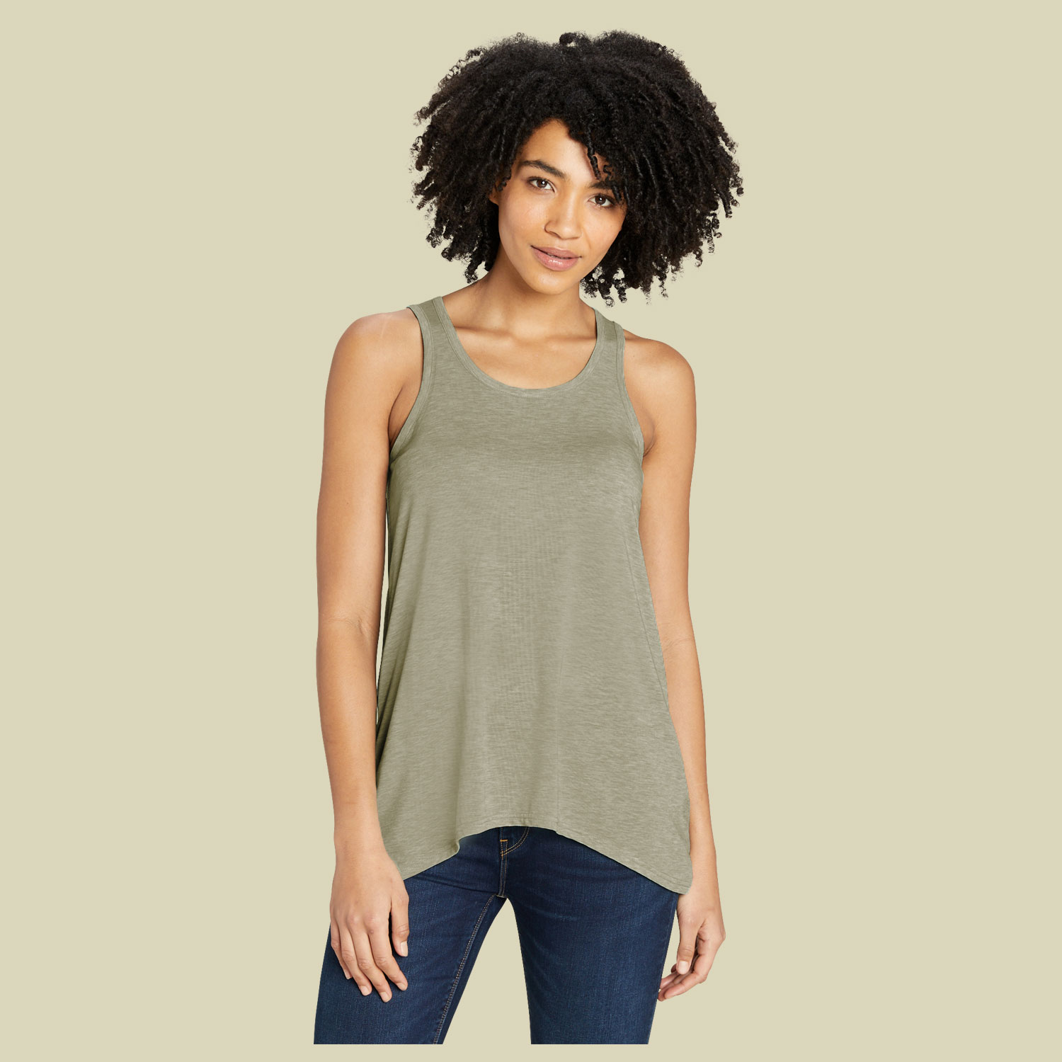 Asha Tank Women Größe M  Farbe evergreen