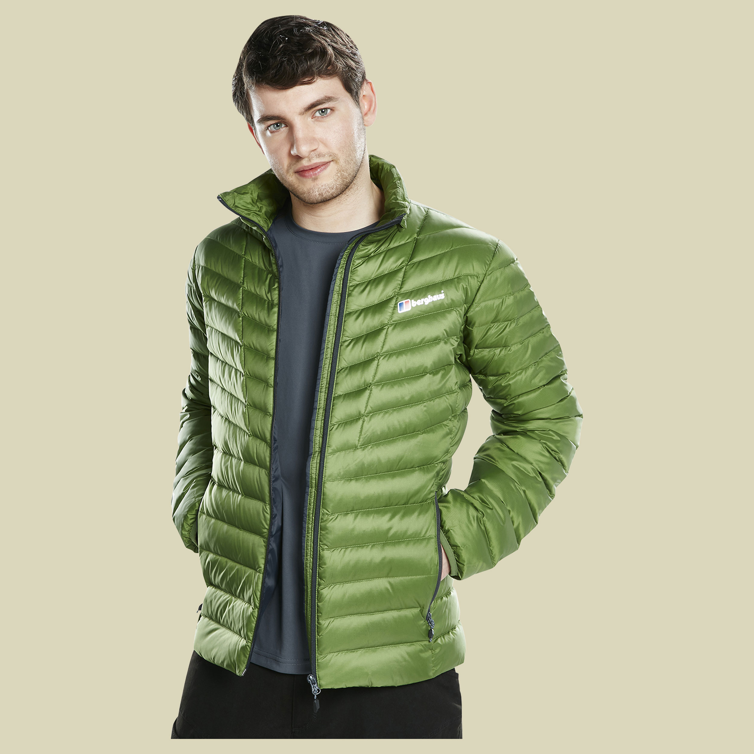Tephra Down Jacket Men Größe S Farbe kale
