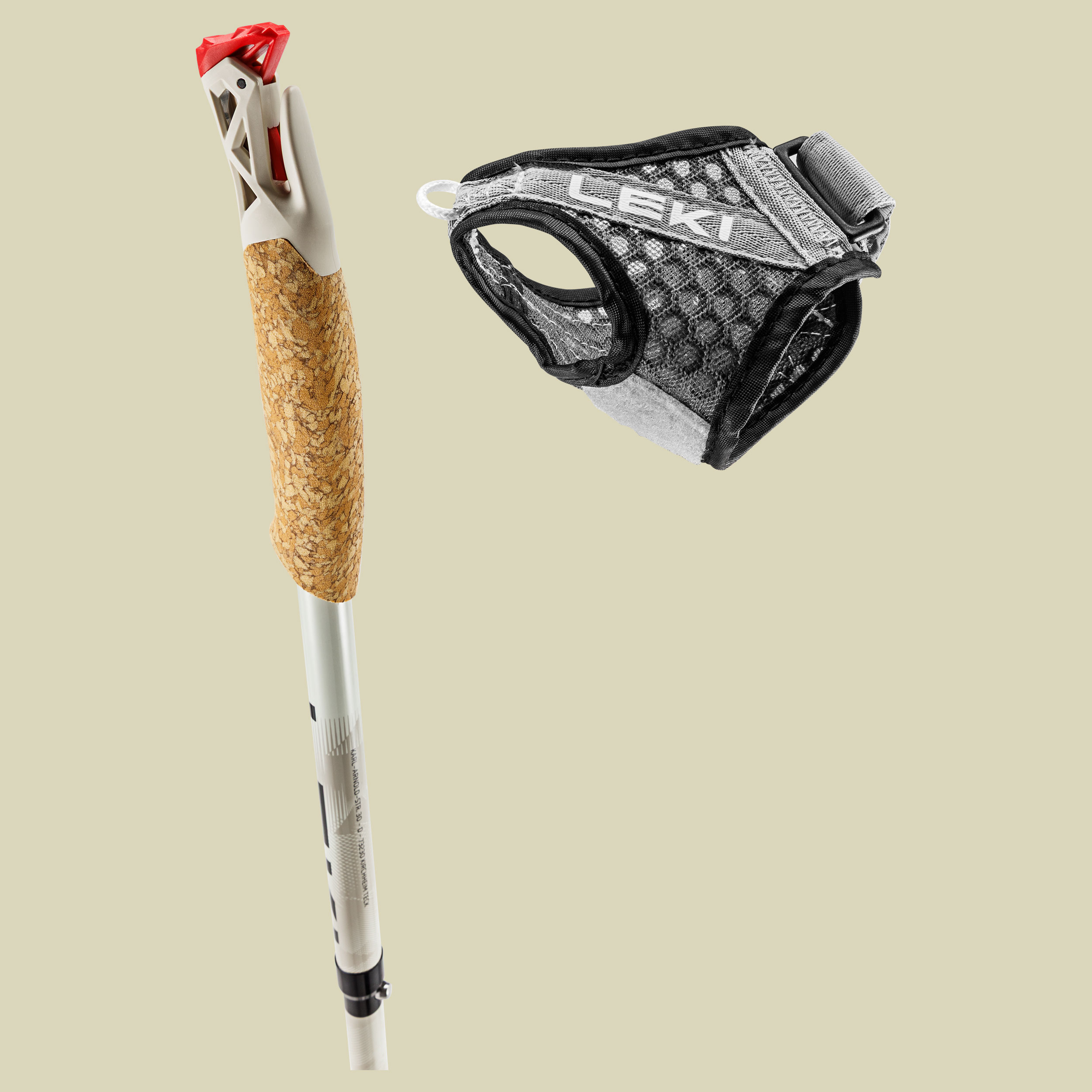 Ultratrail FX.One grau 130 cm - warm grey light-warm grey dark-black