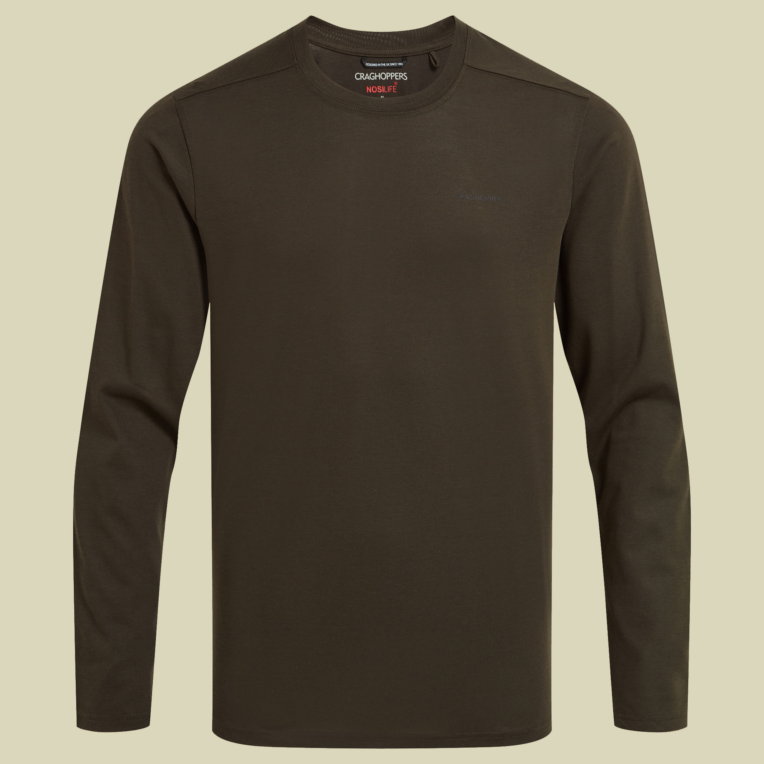 Nosilife Abel Long Sleeved T-Shirt Men L grün - woodland green