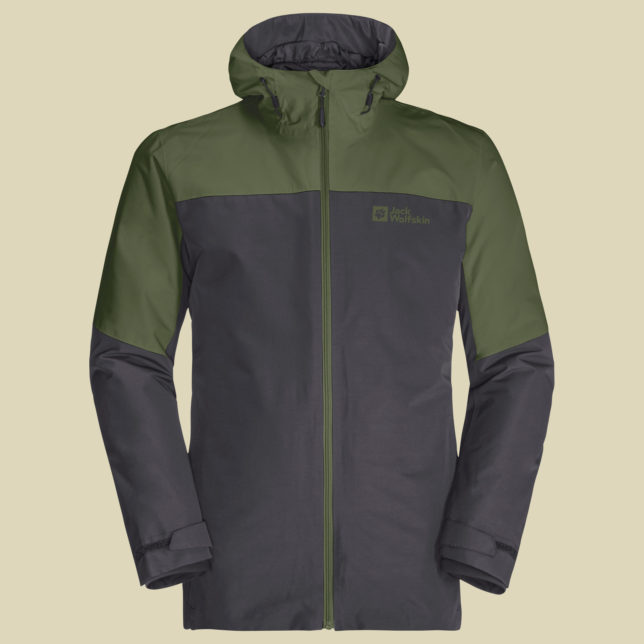 Glaabach 3in1 Jacket Men Größe XXL Farbe greenwood