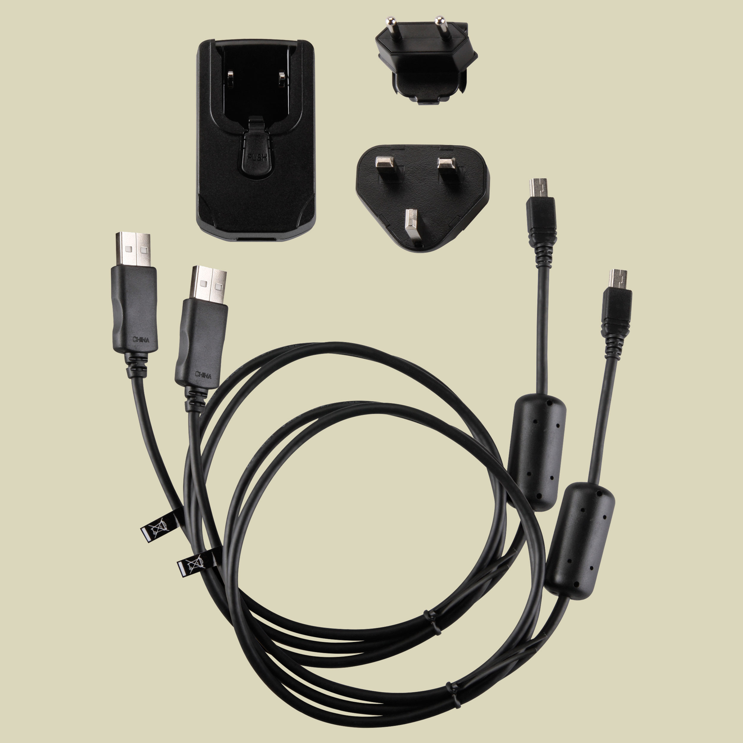 Netzteil und USB-Kabelsatz Reiseladegerät