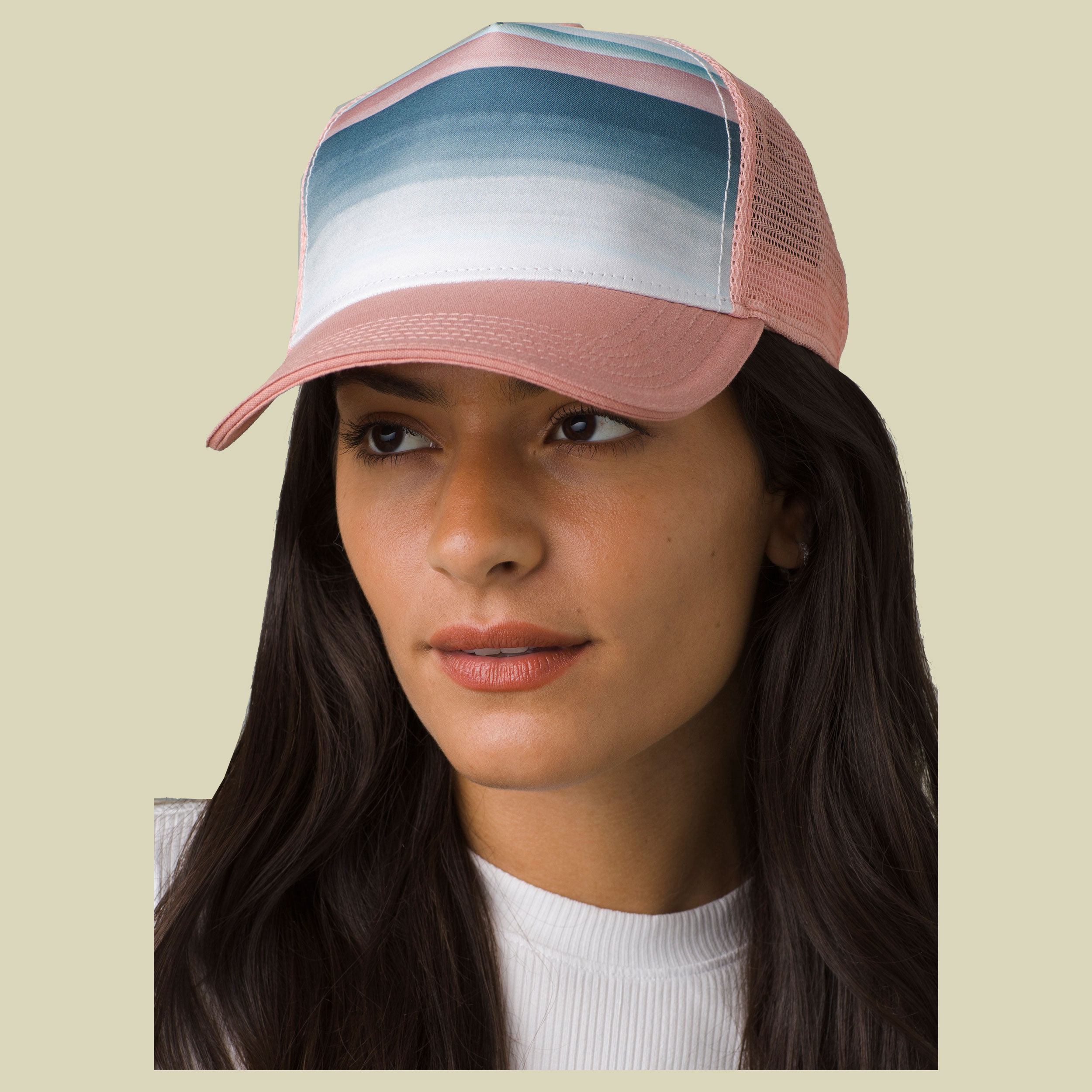 La Viva Trucker Women Größe one size Farbe cloud blush landscape