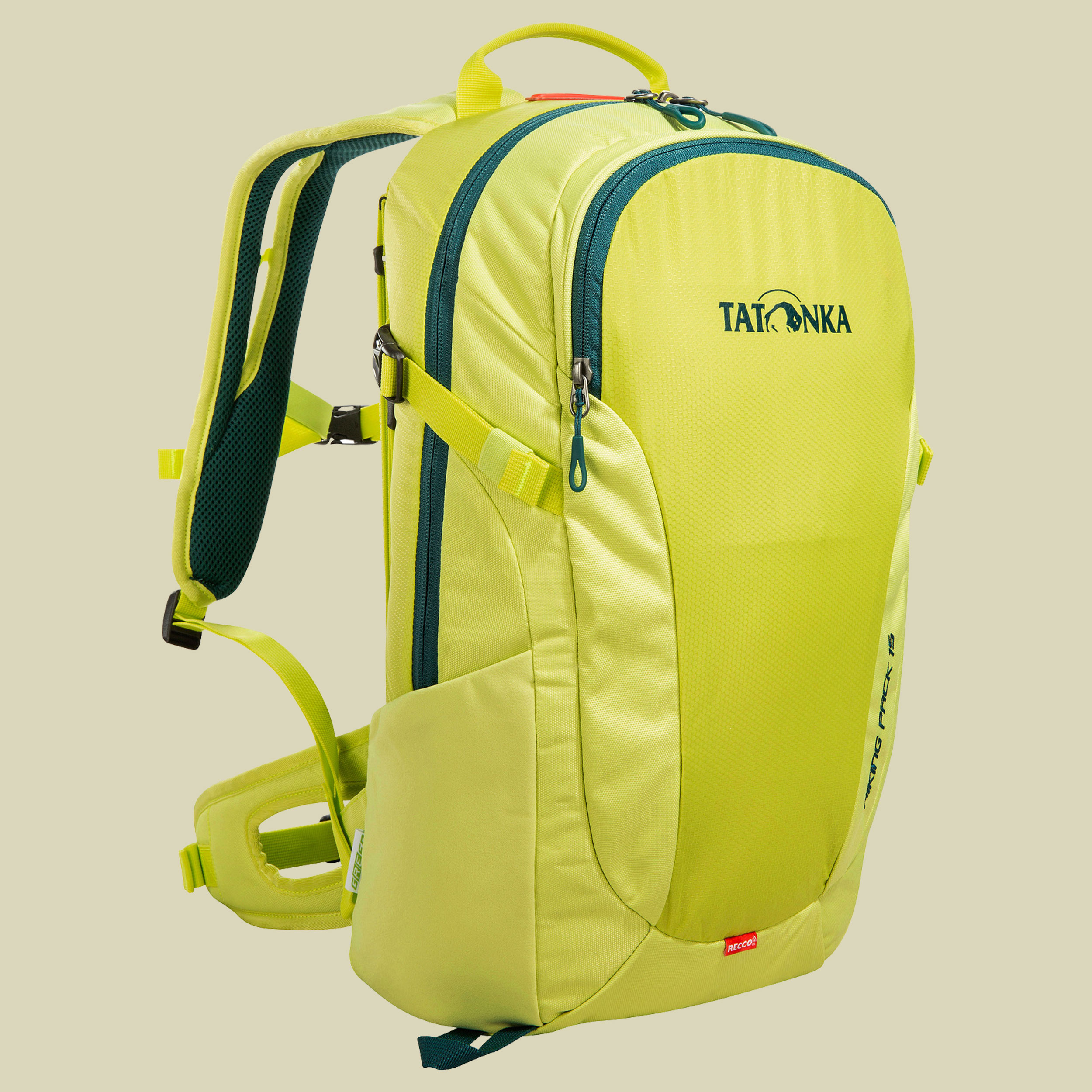 Hiking Pack 15 Volumen 15 Farbe Lime