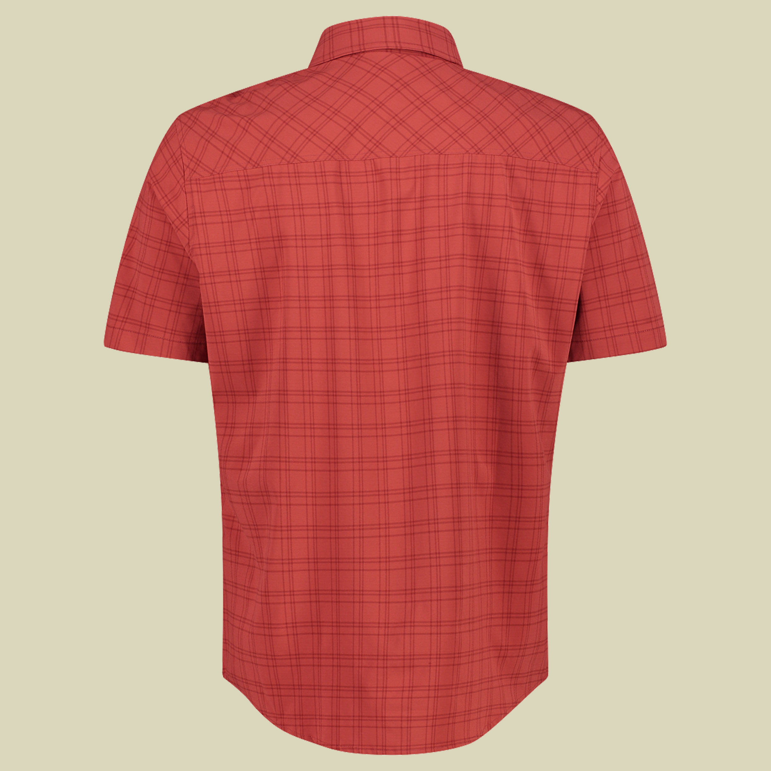 Man Shirt 34S6217 56 rot - 26ZR rust-dark rust