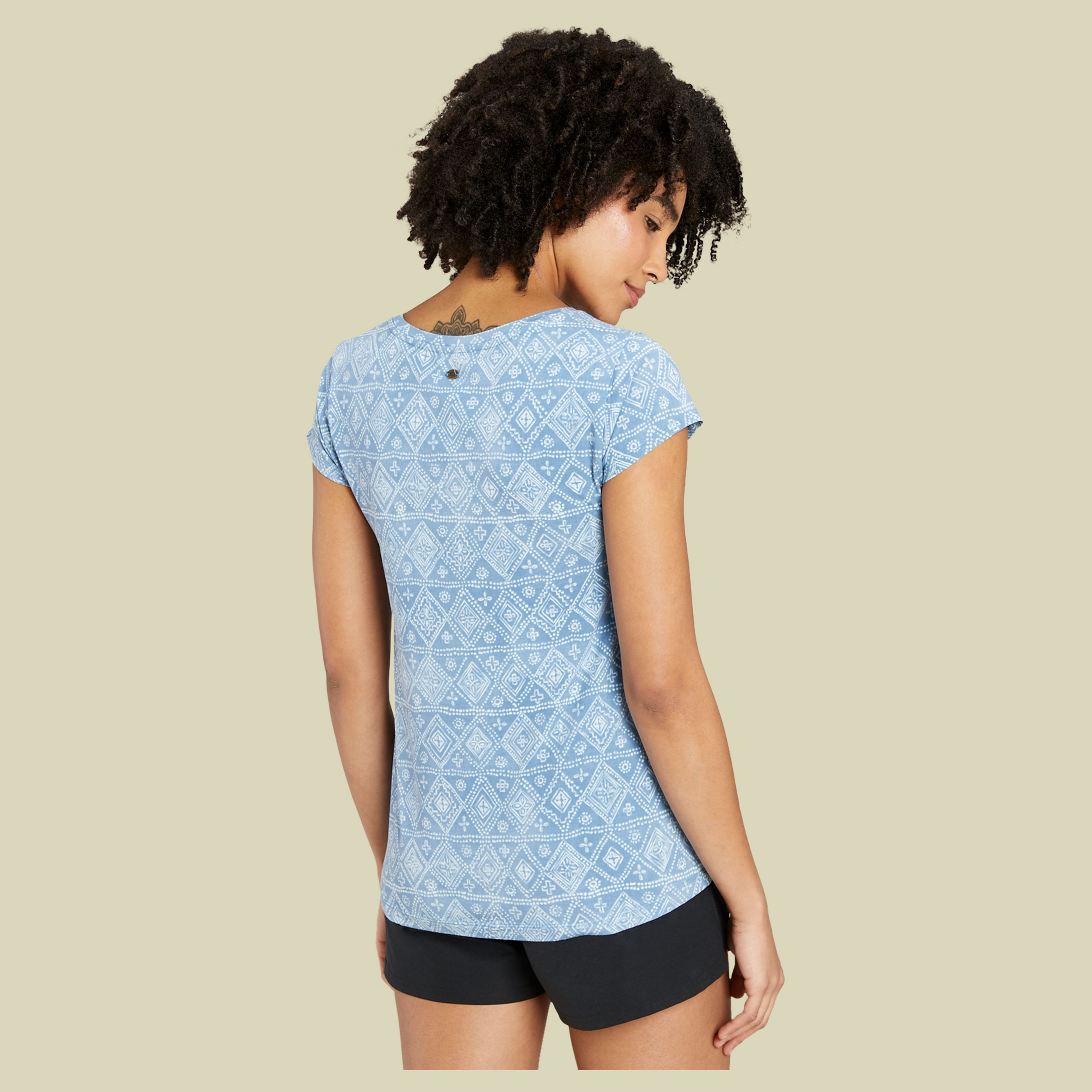 Kira Tee Women Größe XL Farbe slate blue geo