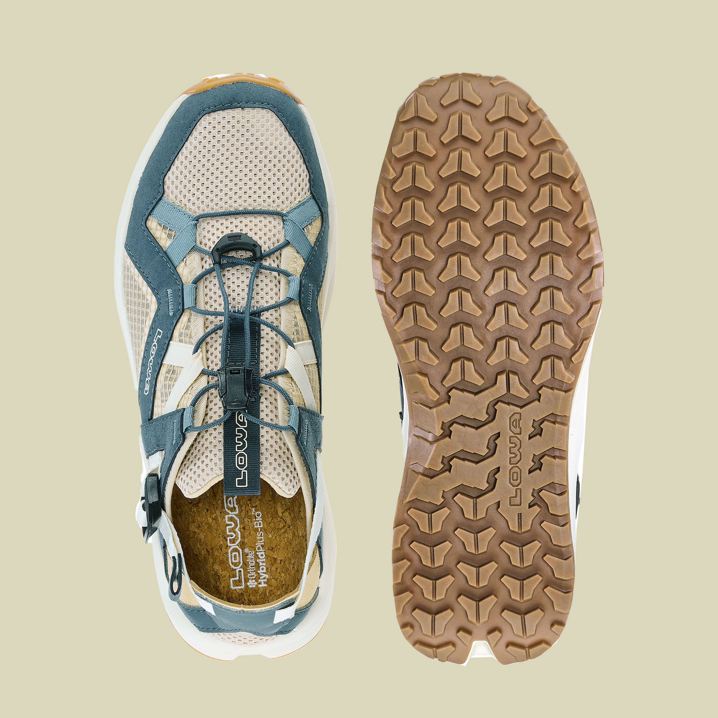 Kaloya Vent Women UK 8 blau - schieferblau/desert
