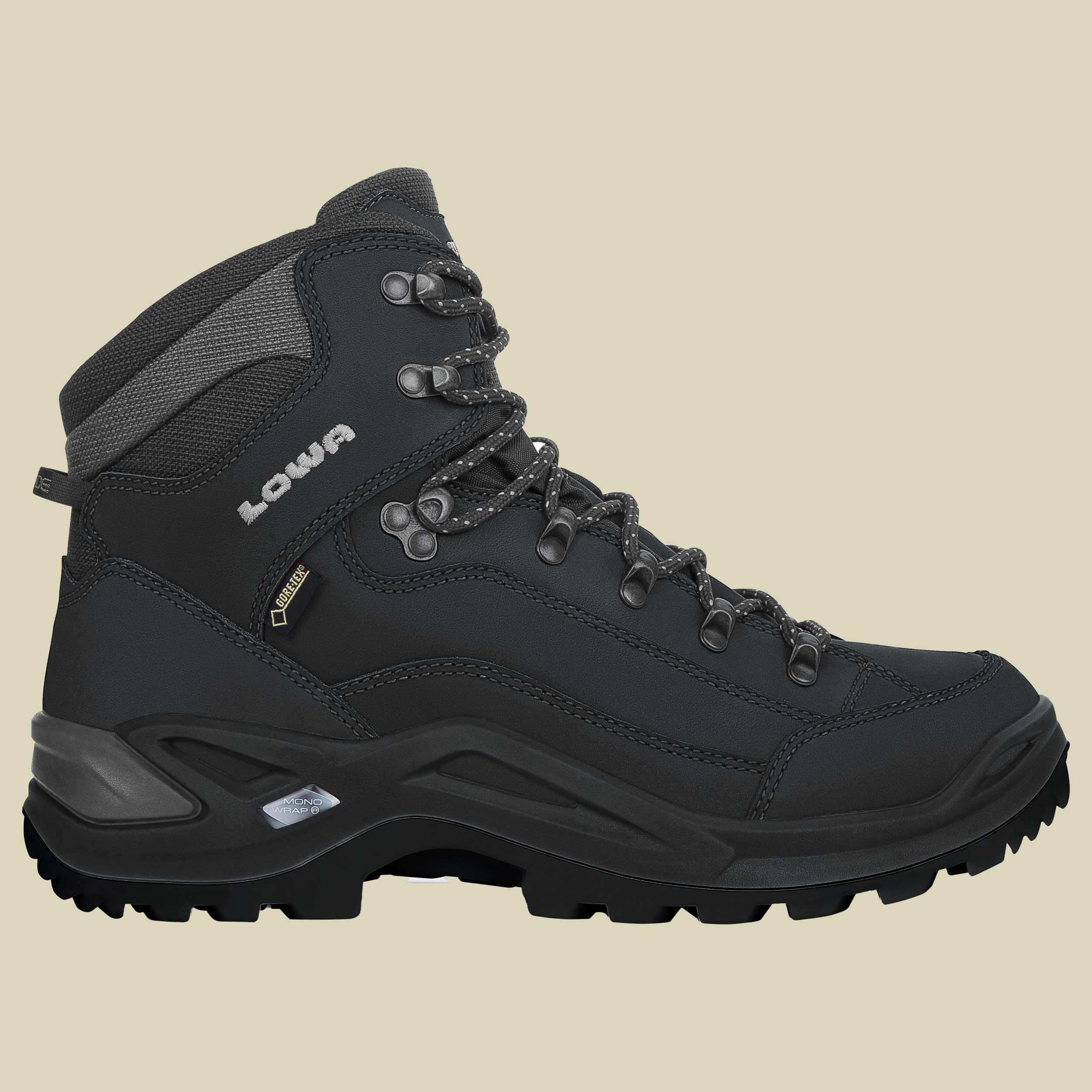 Renegade GTX Mid Wide Men Größe UK 11,5 Farbe tiefschwarz