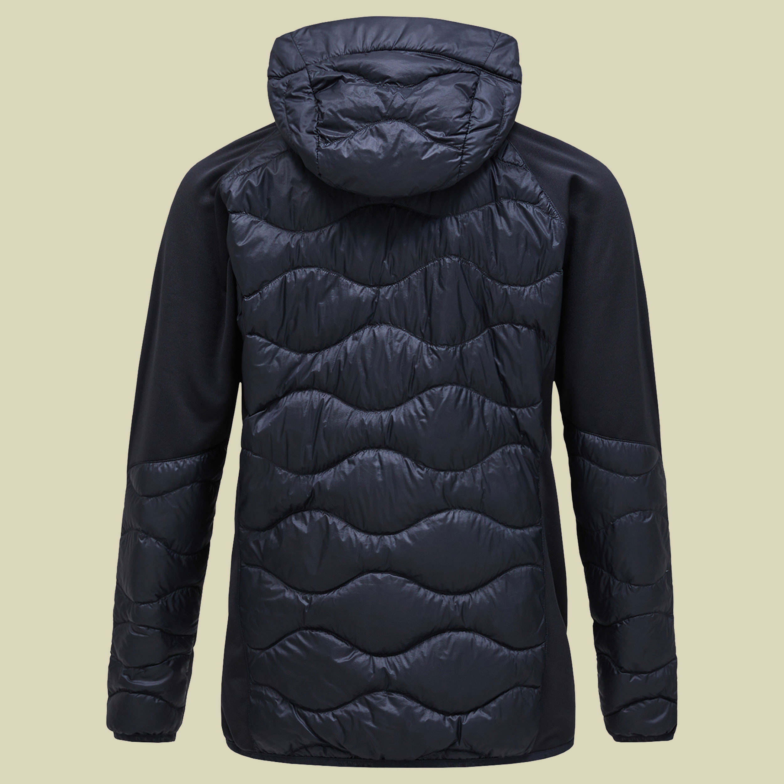 Helium Down Hybrid Hood Men XL schwarz - black