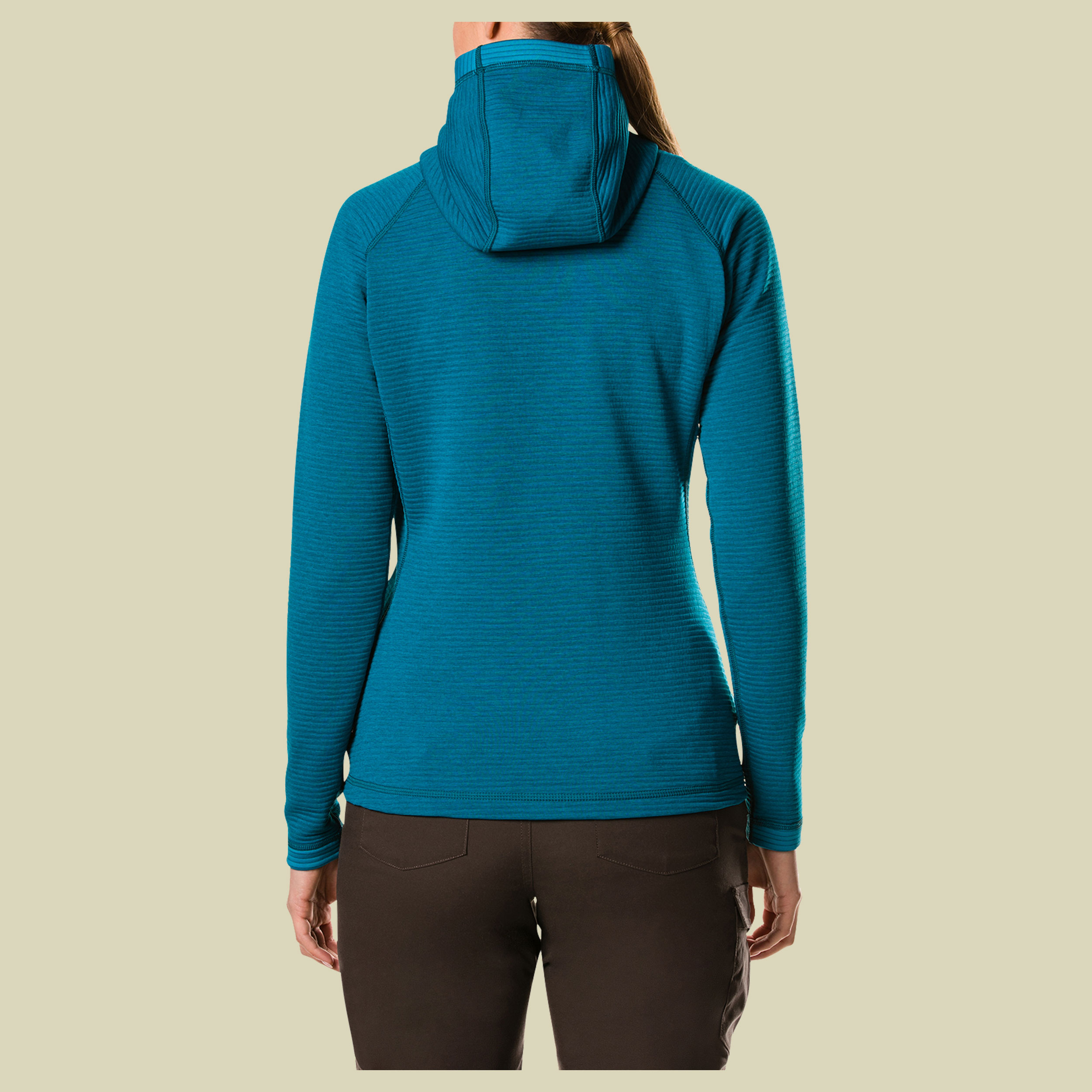 Redonda Hooded Jacket Women Größe 42 (16) Farbe deep lagoon-tahitian tide