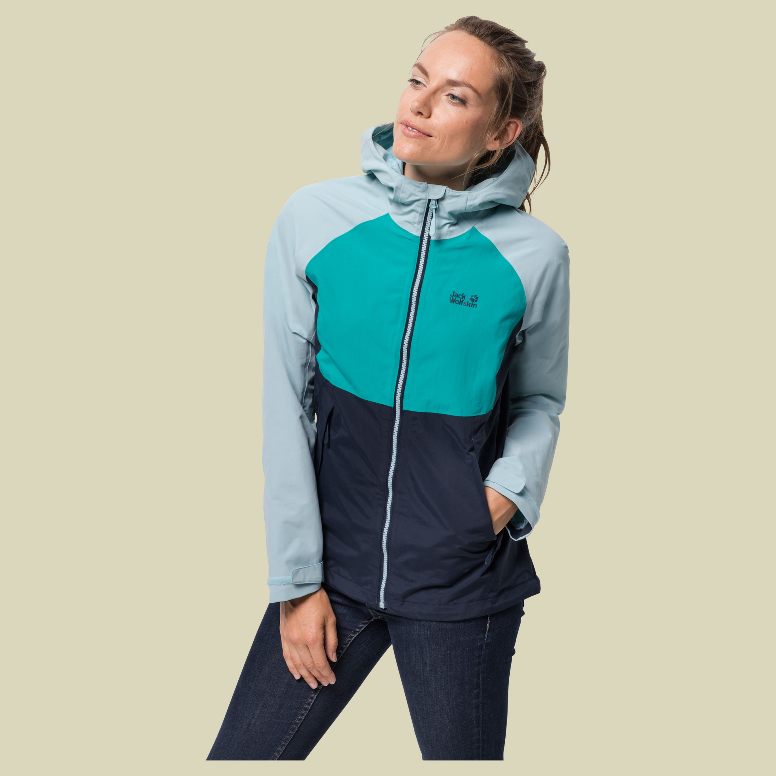 Mount Isa Jacket Women Größe M Farbe stratosphere