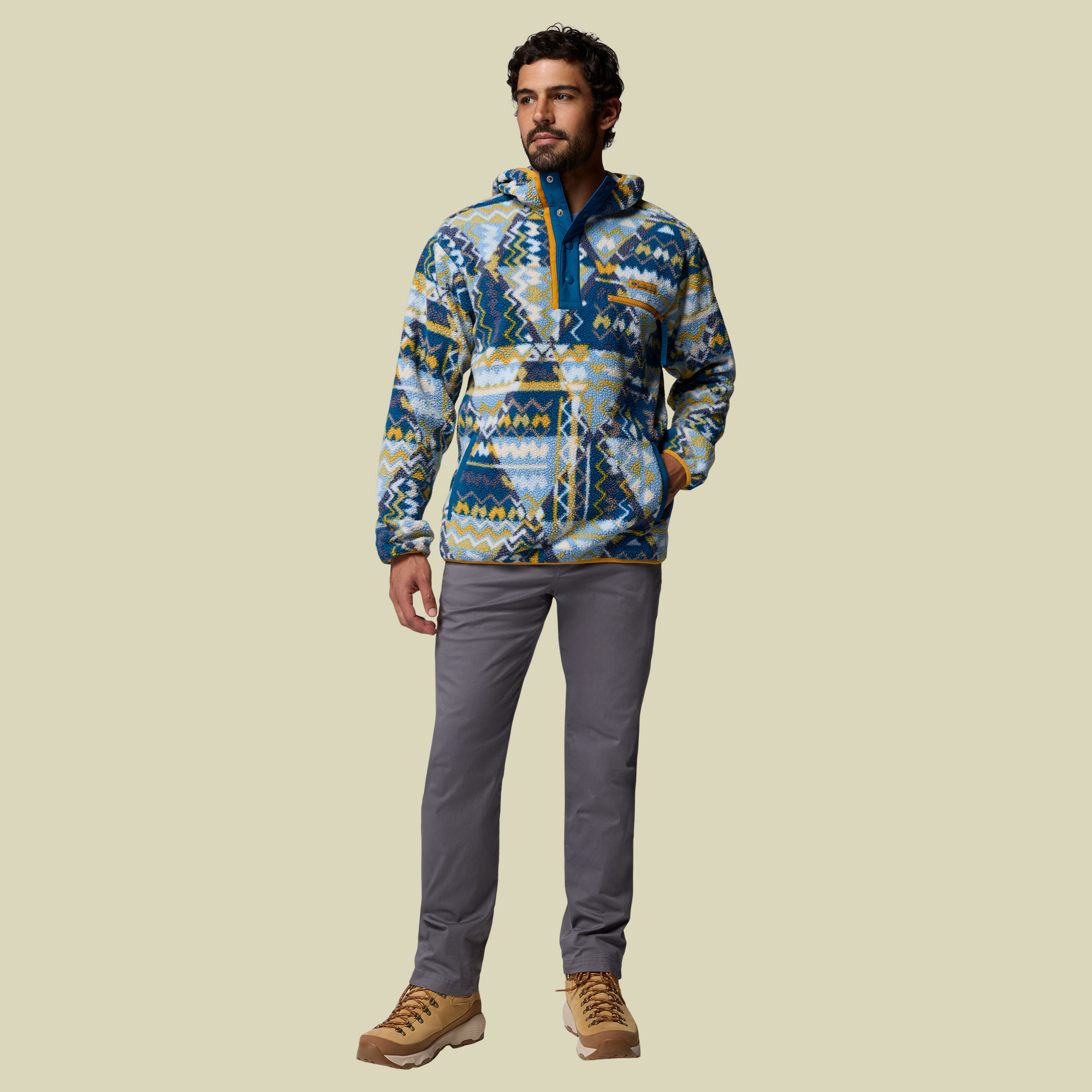 Helveta II Printed Hoodie Men