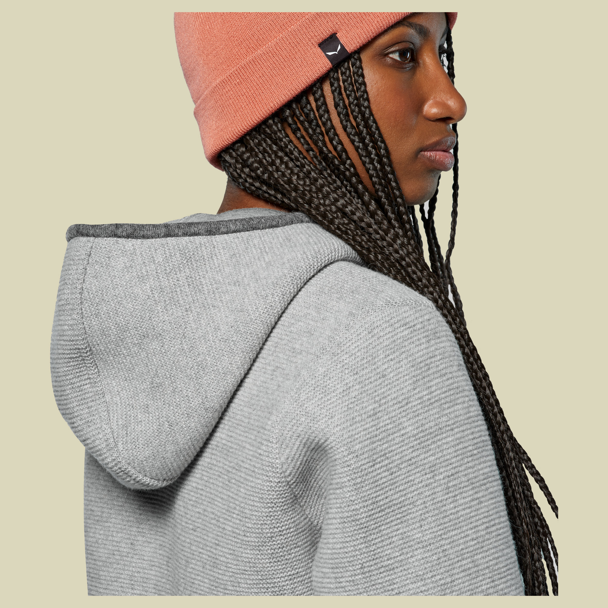 Fanes Sarner Jacket Women 42 grau - silver melange
