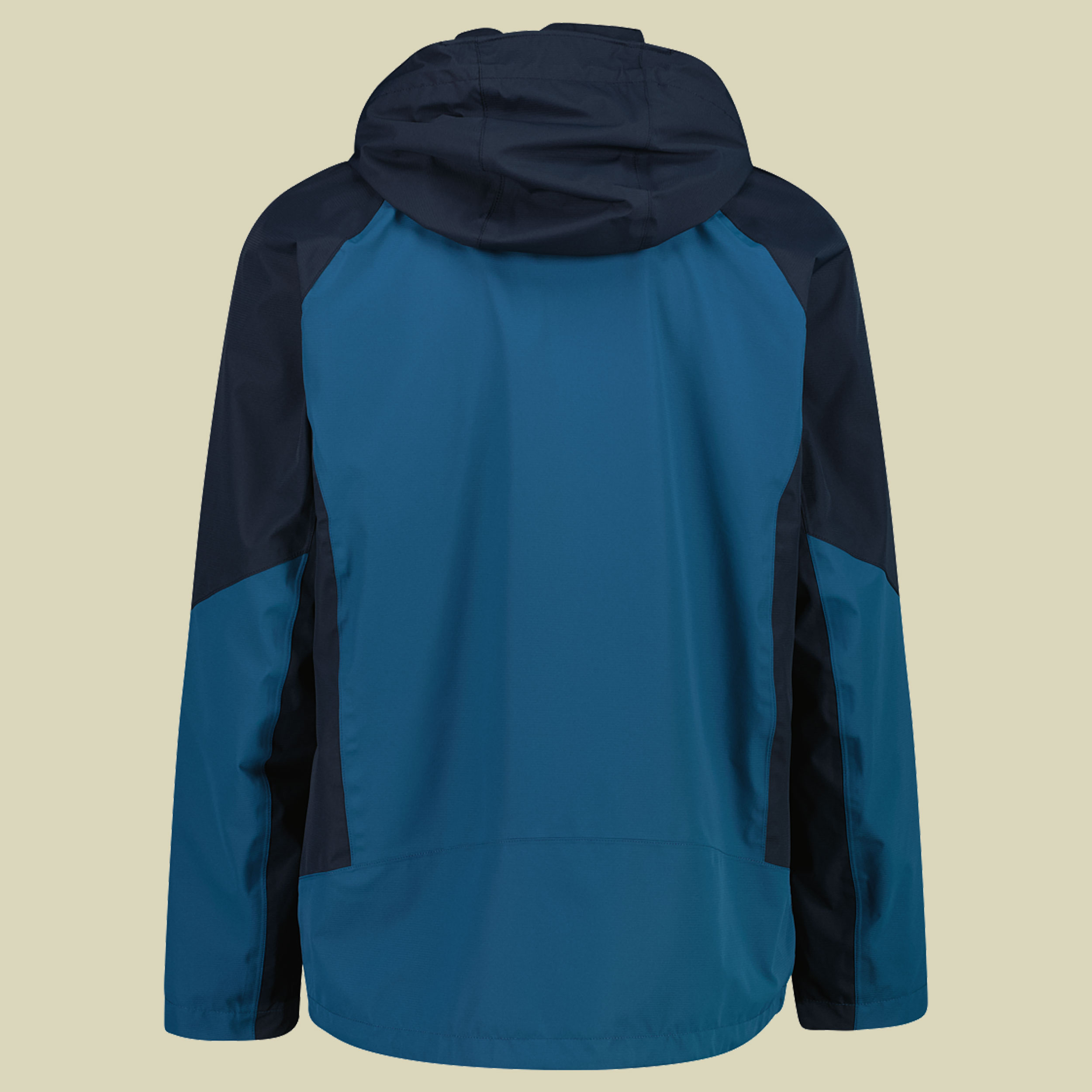 Man Jacket Zip Hood 56 blau - Farbe petroleum