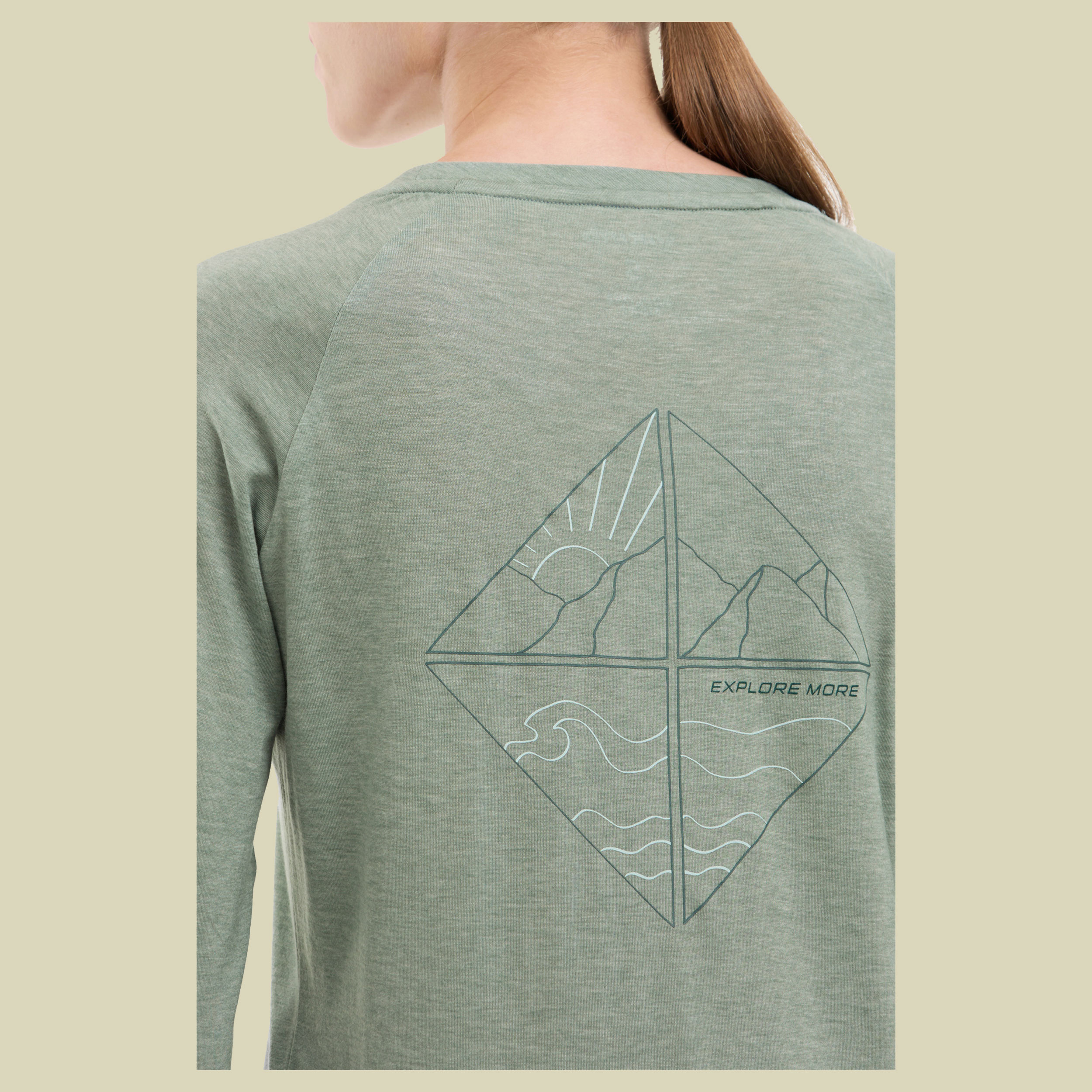 Longsleeve Andali Lady XS grün