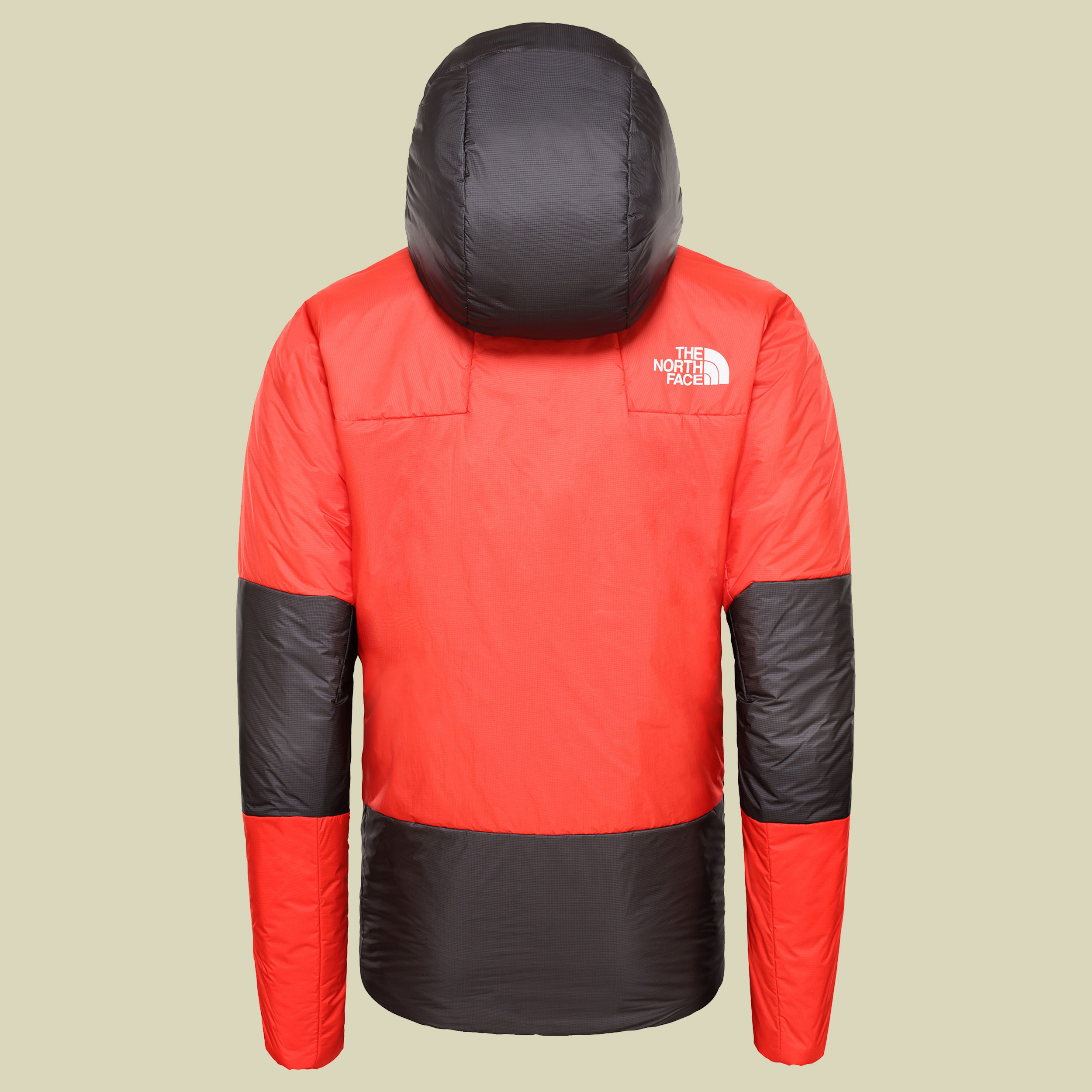 Summit L6 Synthetic Belay Parka Größe M Farbe fiery red/TNF black