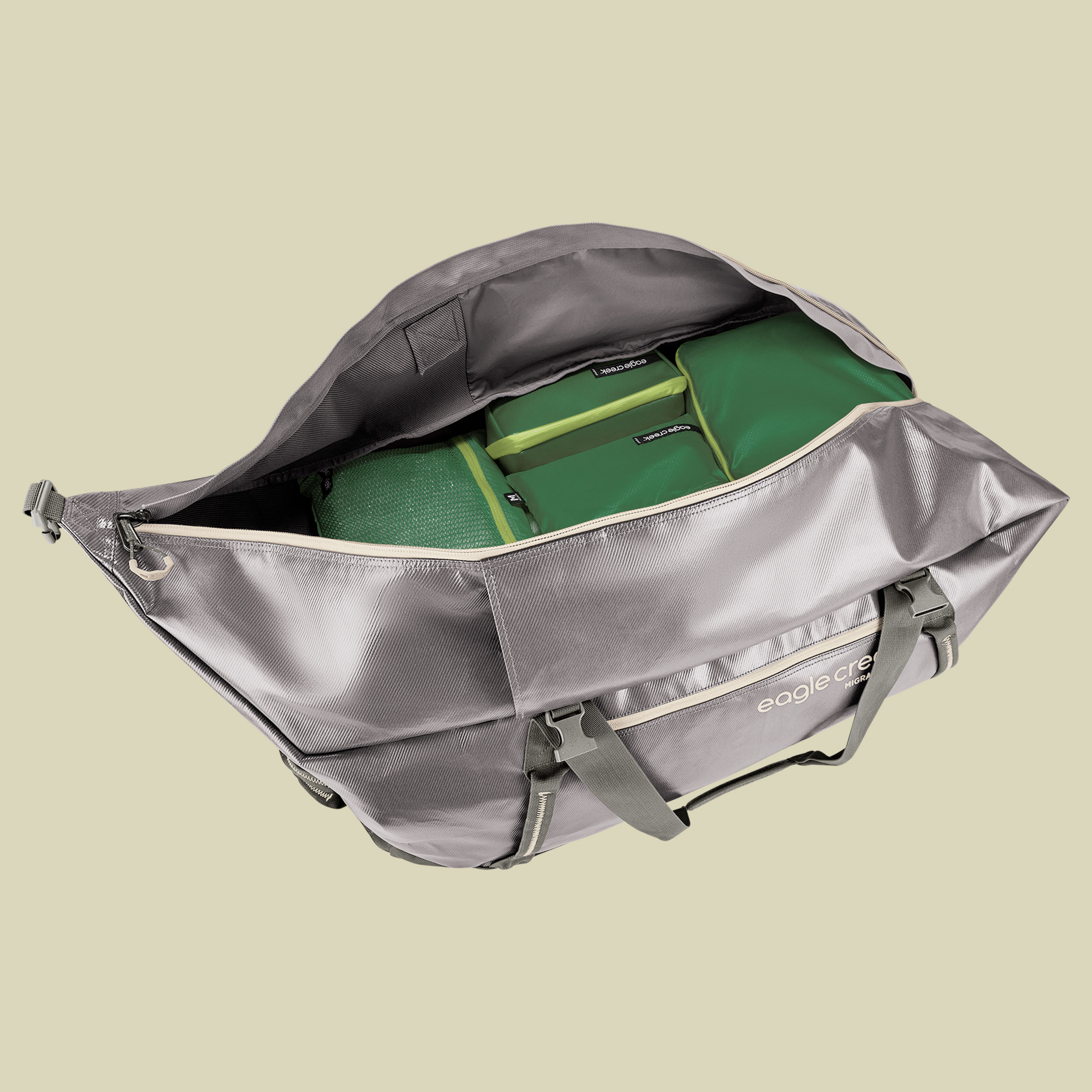 Migrate Wheeled Duffel 130L Volumen 137 Farbe river rock
