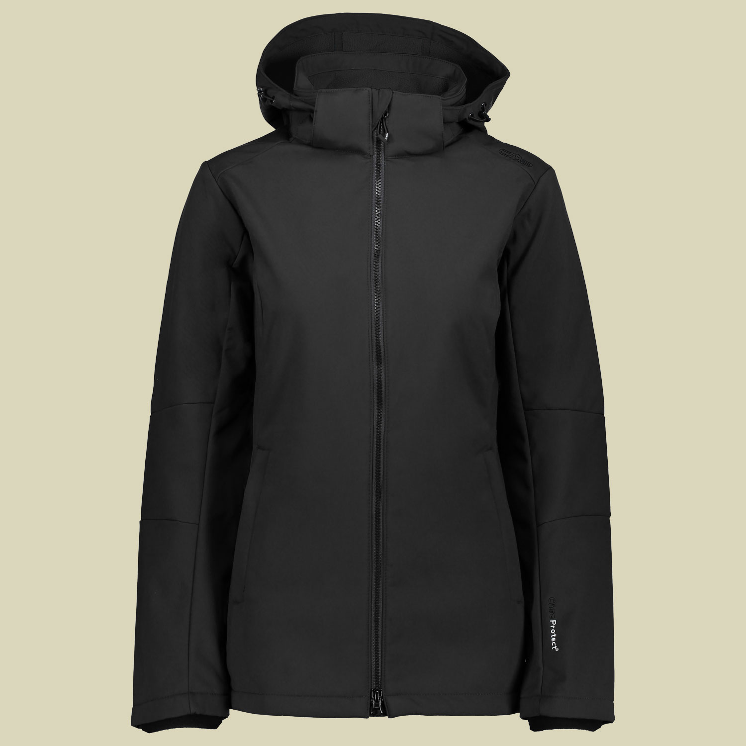 Woman Jacket Zip Hood Softshell 3A22226