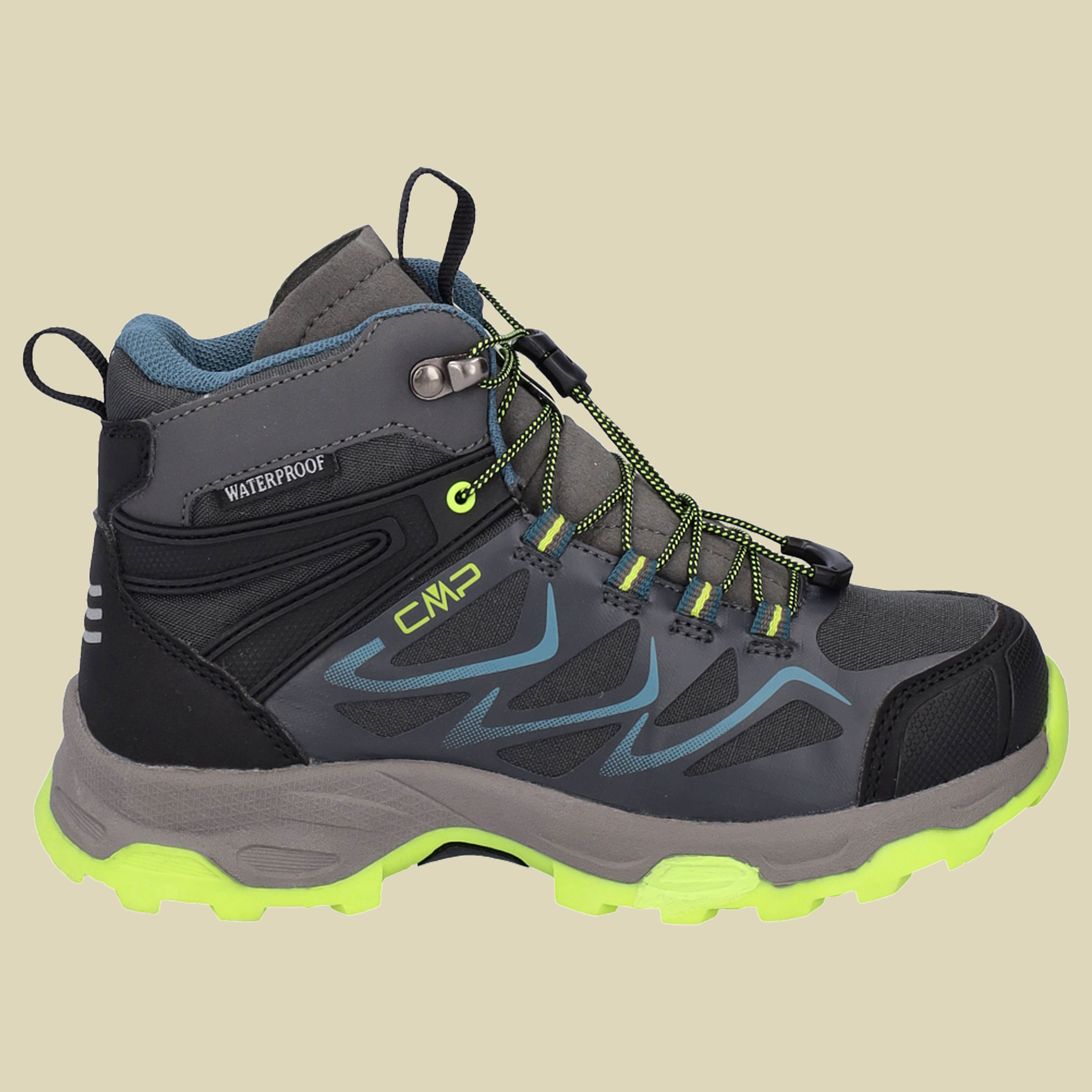 Kids Byne Mid WP Outdoor Shoes Größe 30 Farbe 75UM antracite-acido