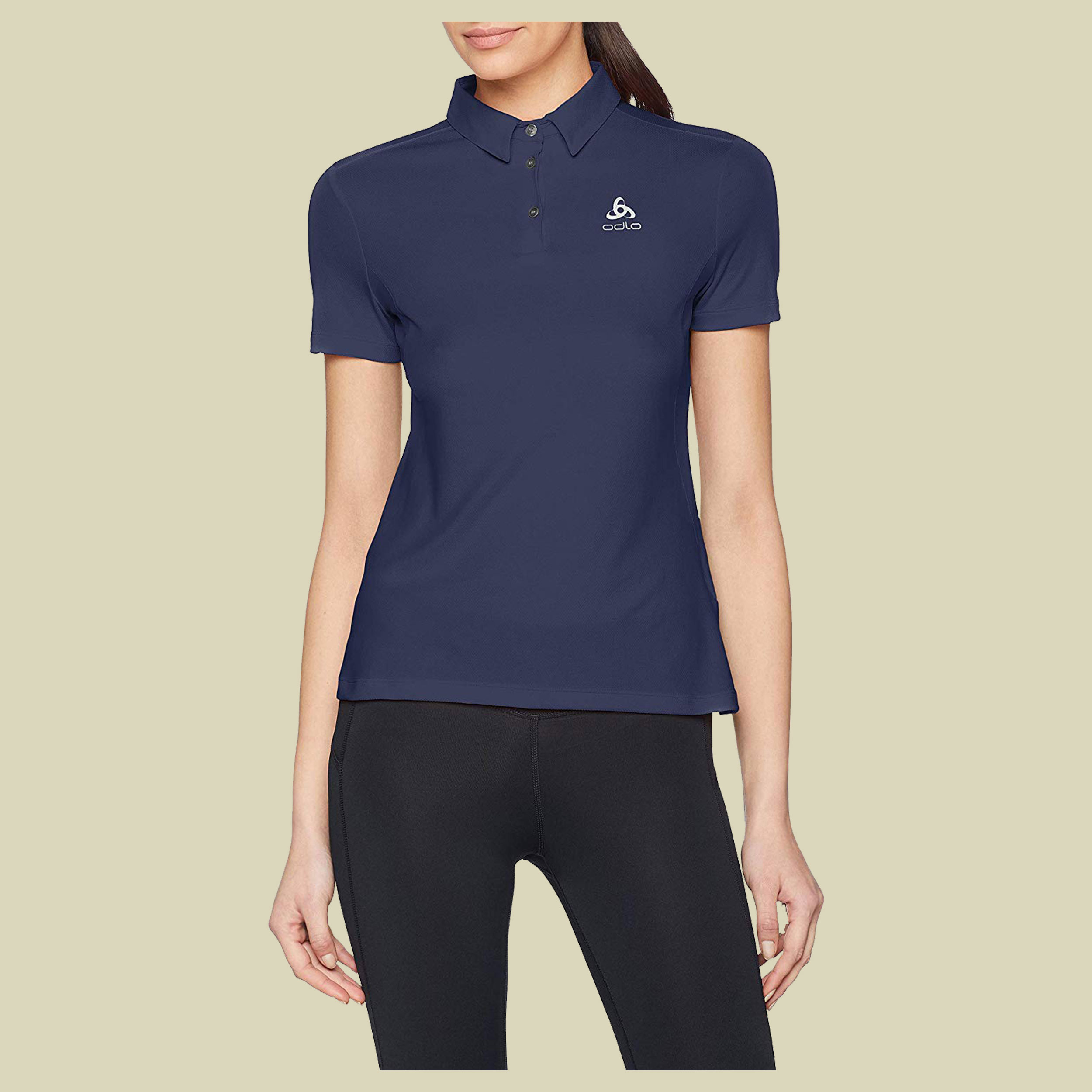 Polo s/s F-Dry Women Größe L Farbe diving navy