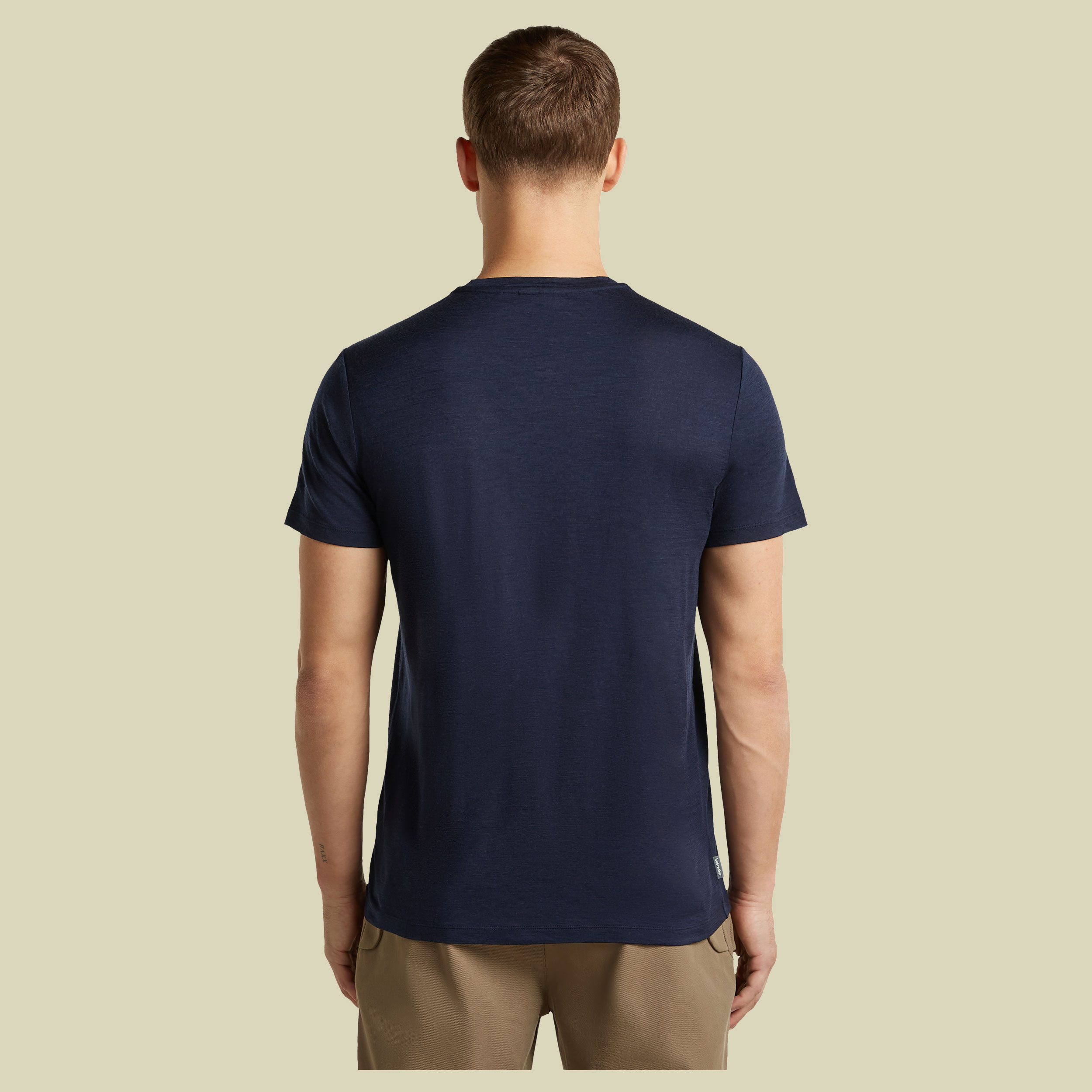 Merino 150 Tech Lite SS Tee IB Stitchline Men XXL blau - midnight navy