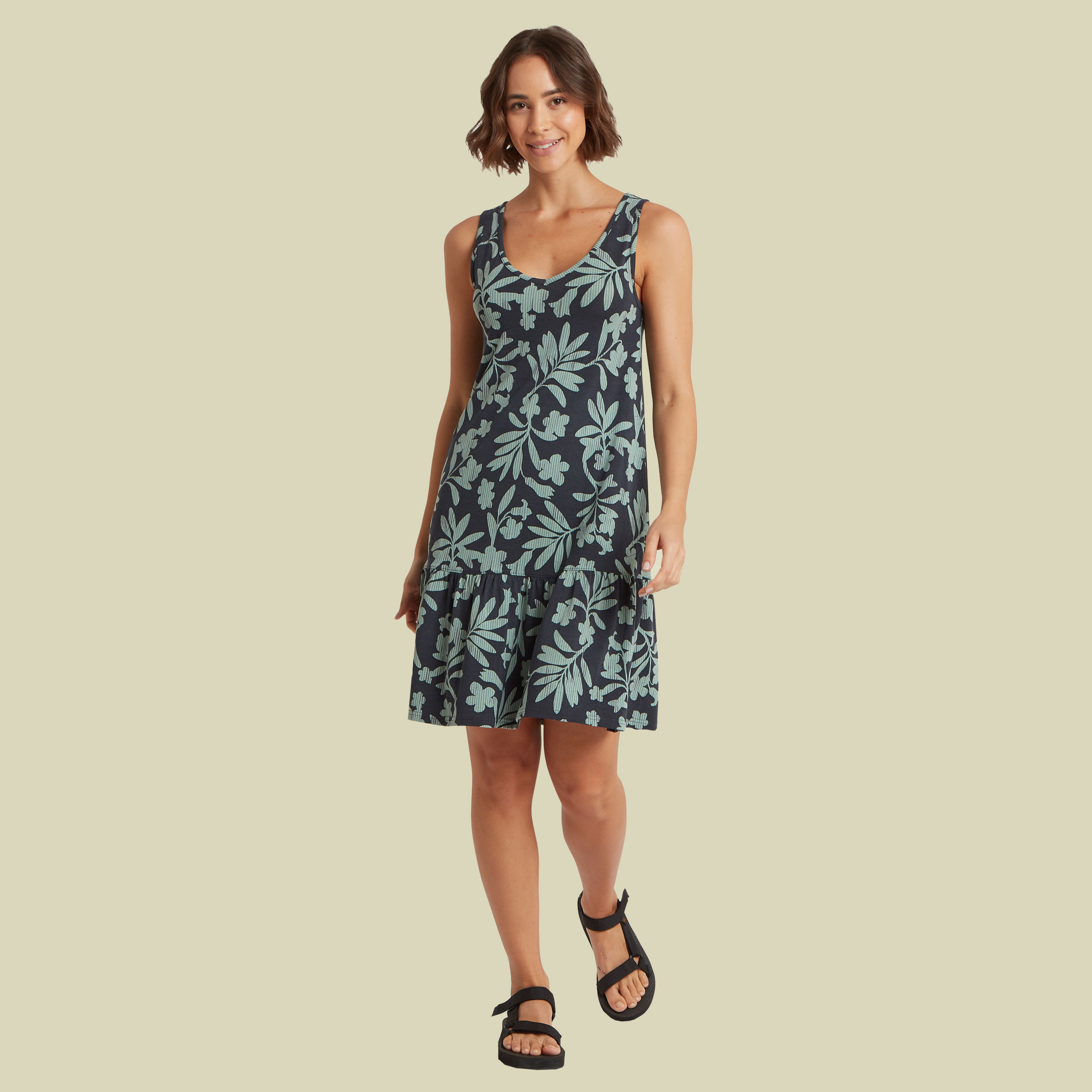 Neha Ruffle Dress XL schwarz - Farbe black gurans