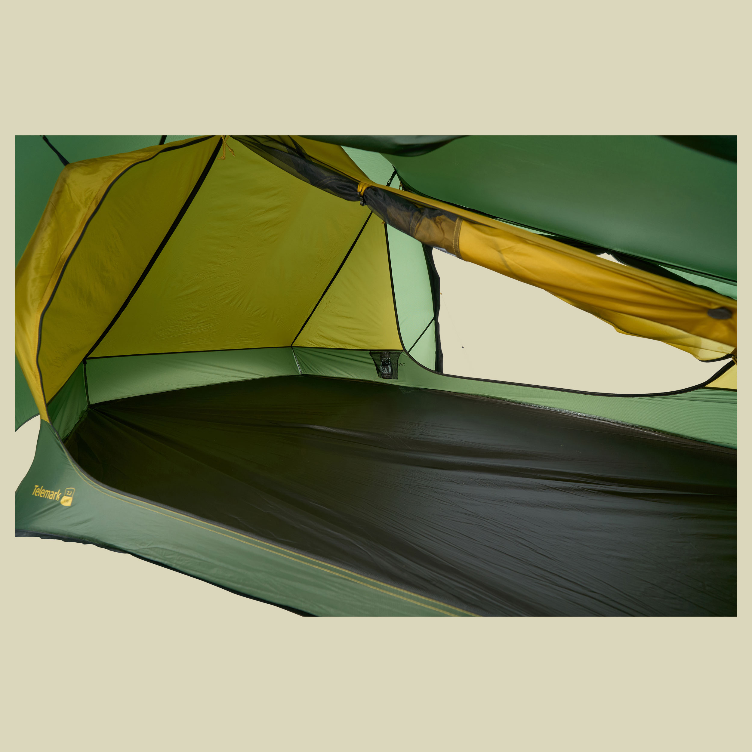 Telemark 2.2 LW (2.0) Tent black forest green