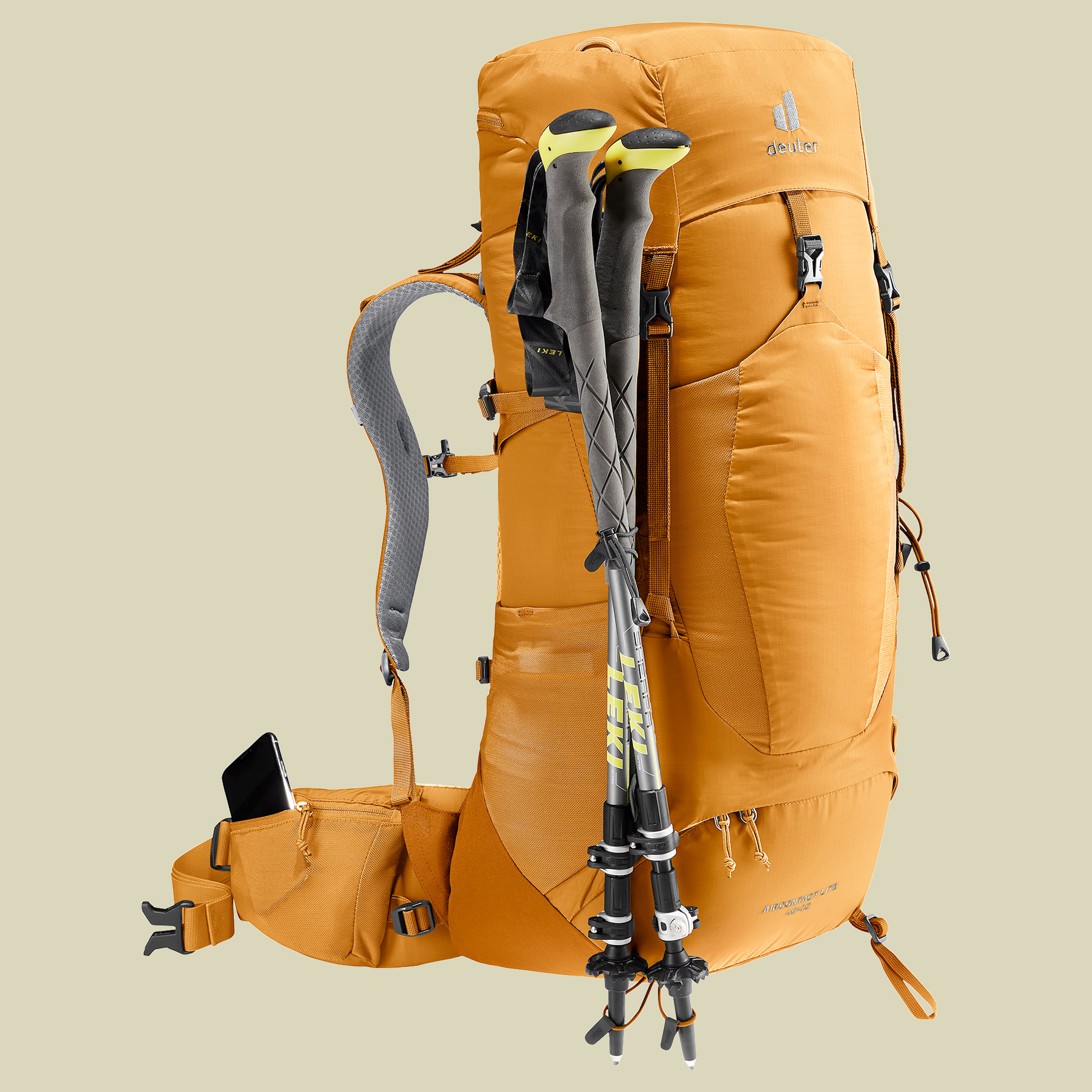 Aircontact Lite 40 + 10 gelb 40 L + 10 L - Farbe amber-maple