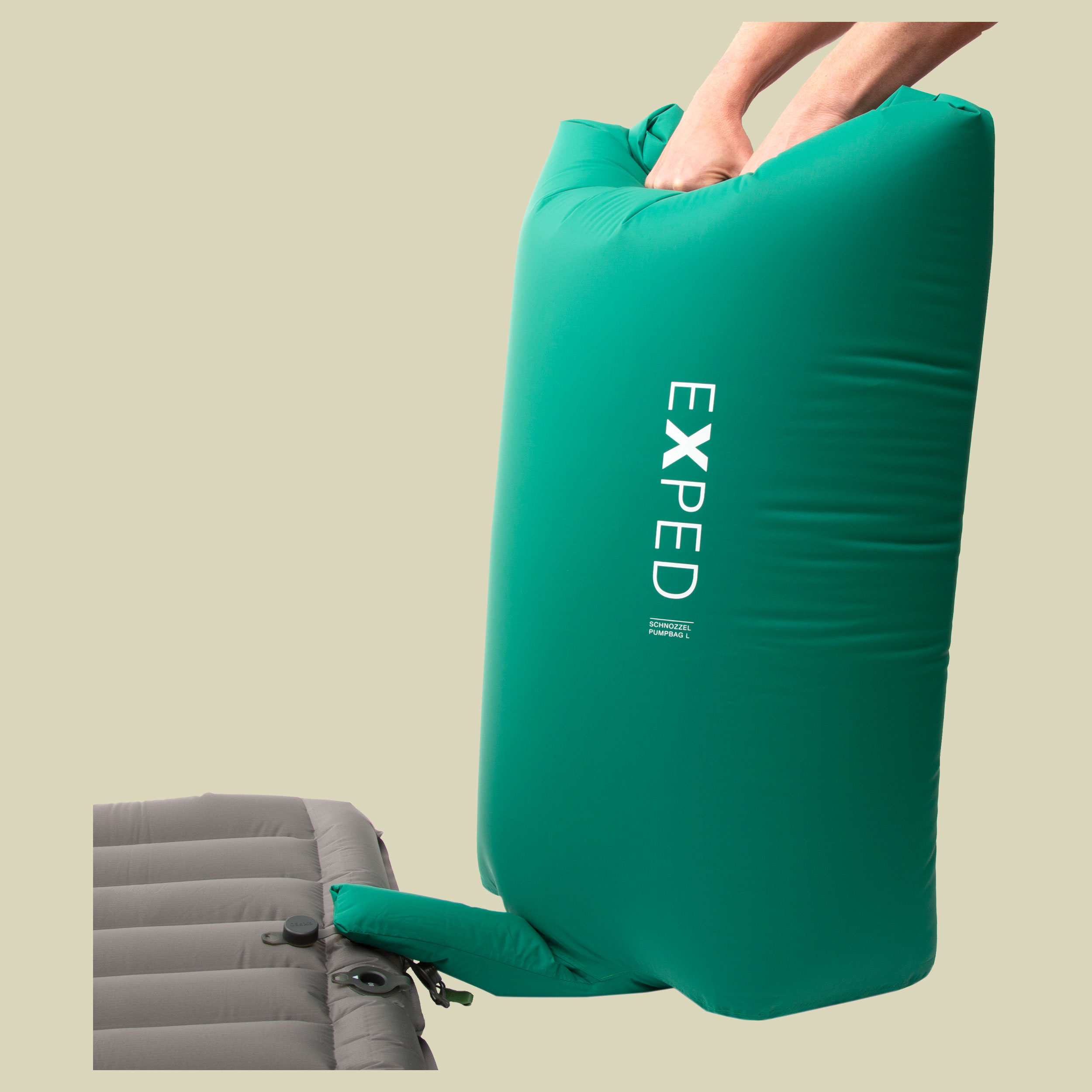Schnozzel Pumpbag L grün- pine