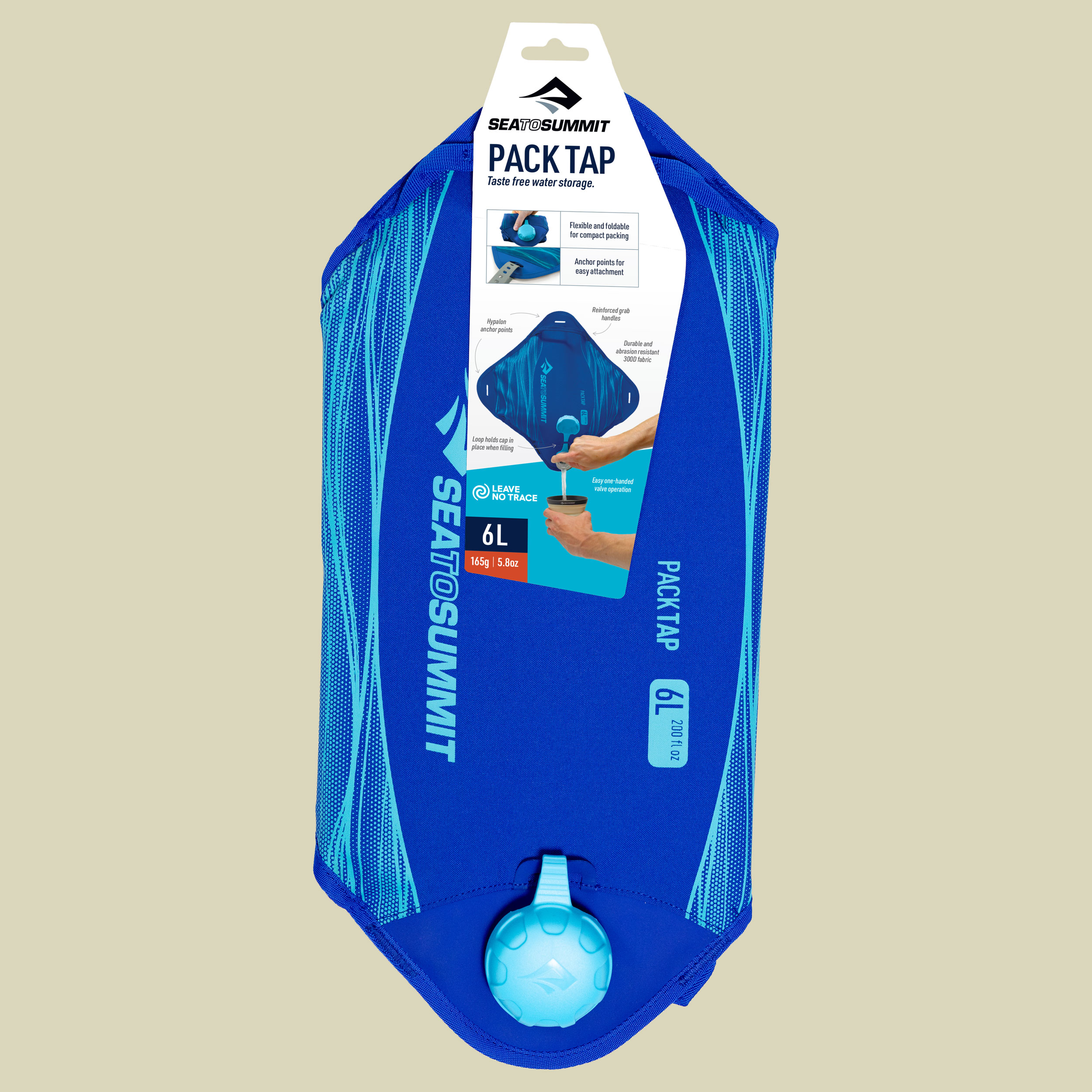 Pack Tap 6L blau - Farbe surf the web
