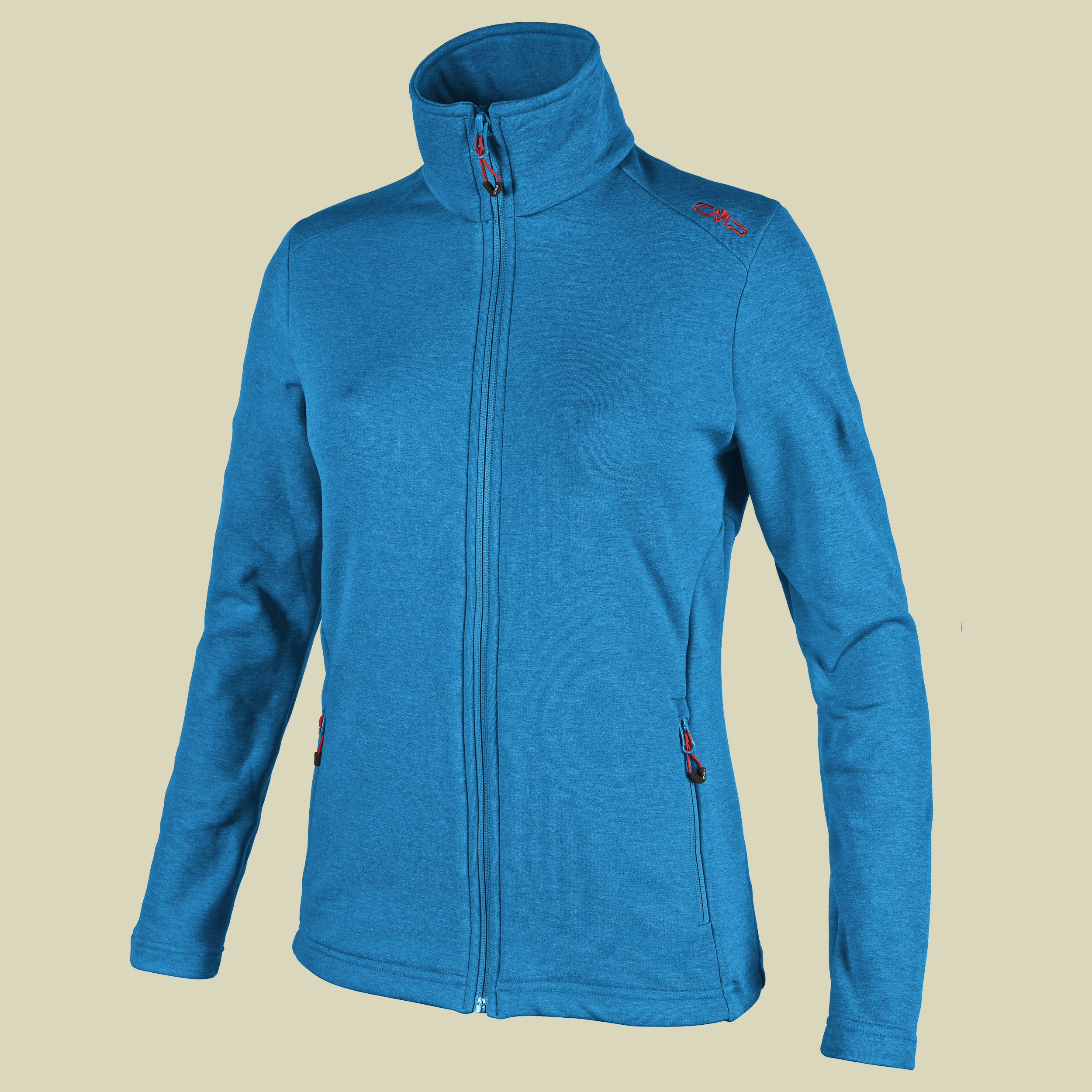 Woman Light Stretch Melange Jacket 3E69666 Größe 34 Farbe L264 acquario melange