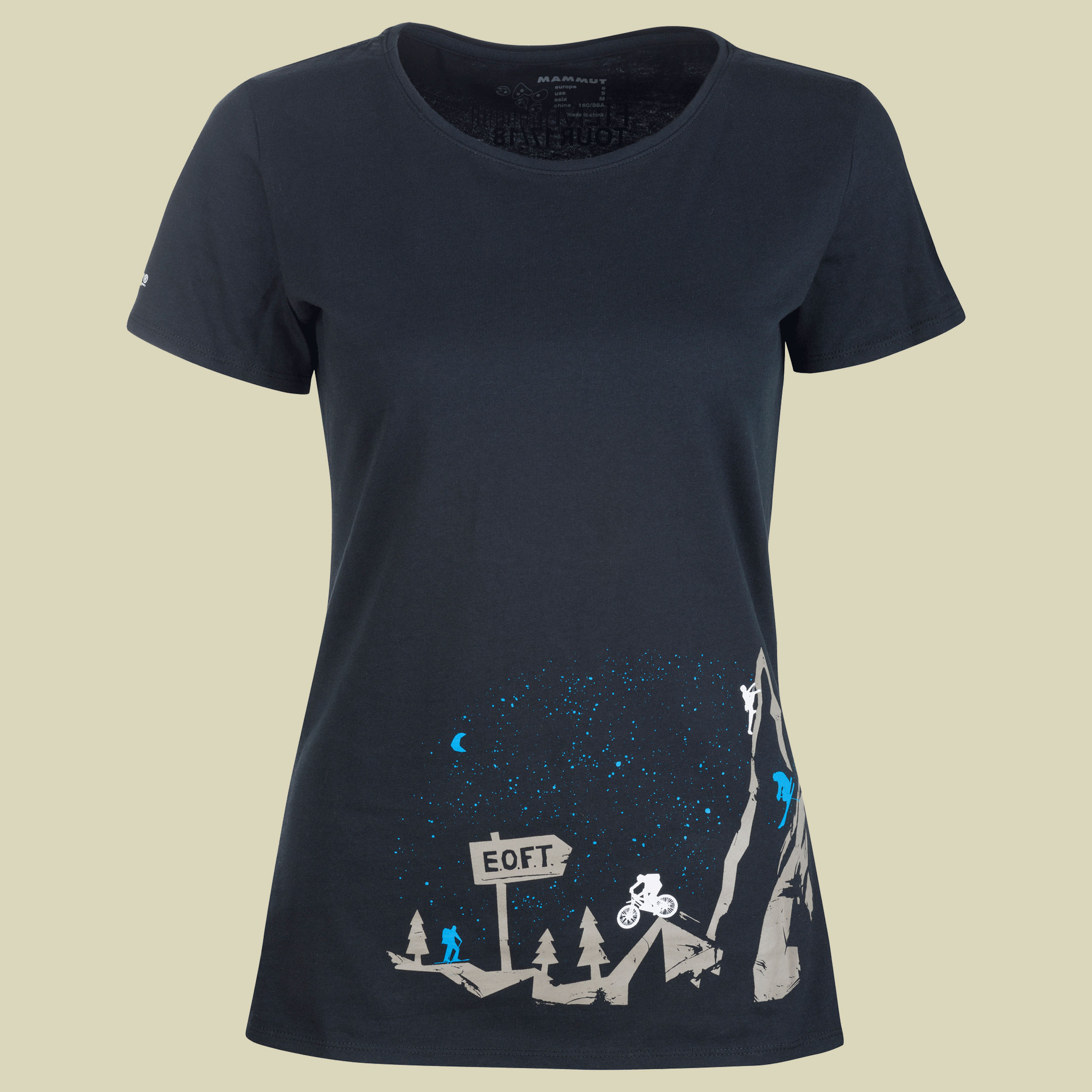 EOFT T-Shirt Women Größe XS Farbe black