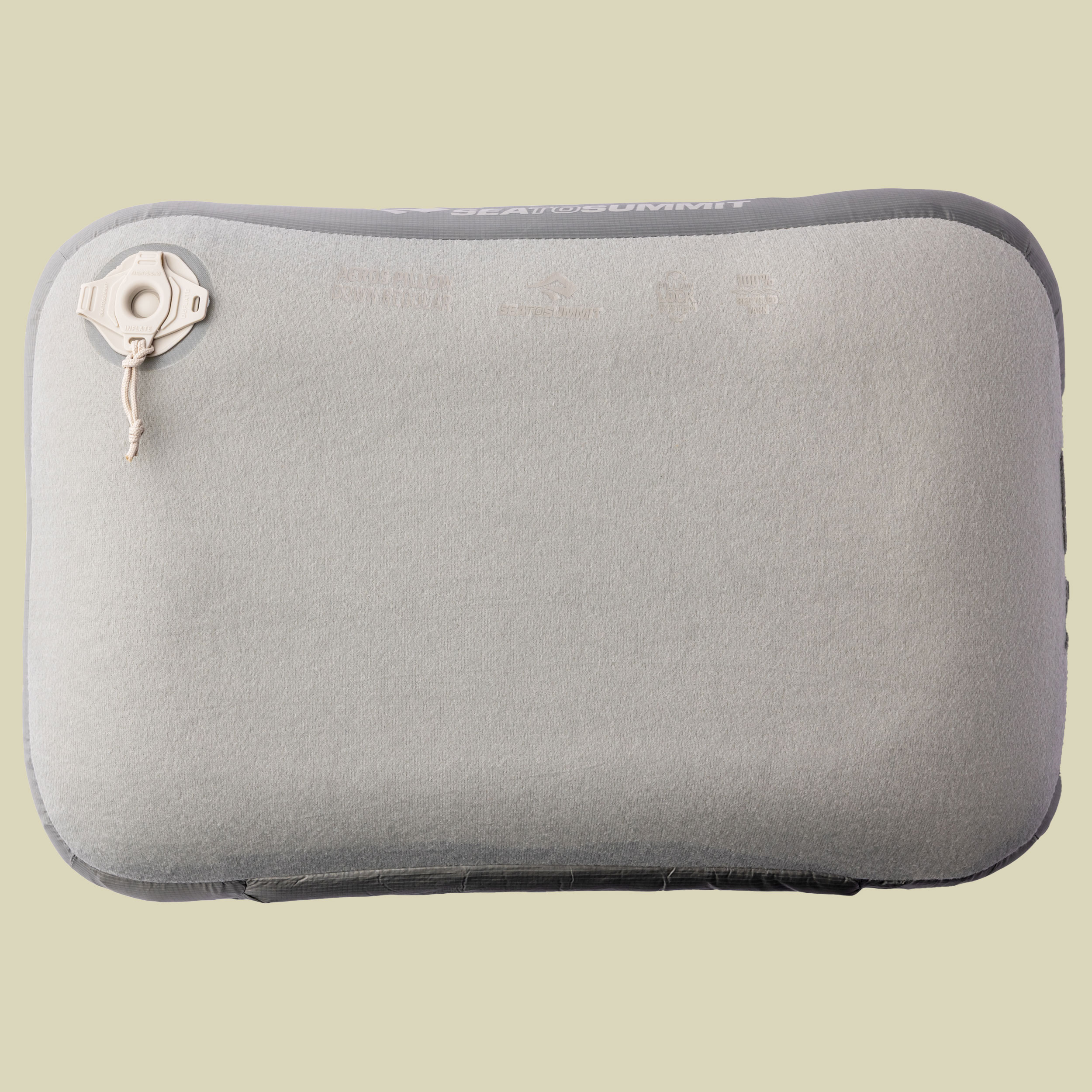 Aeros Down Pillow large grau - Farbe neutral grey