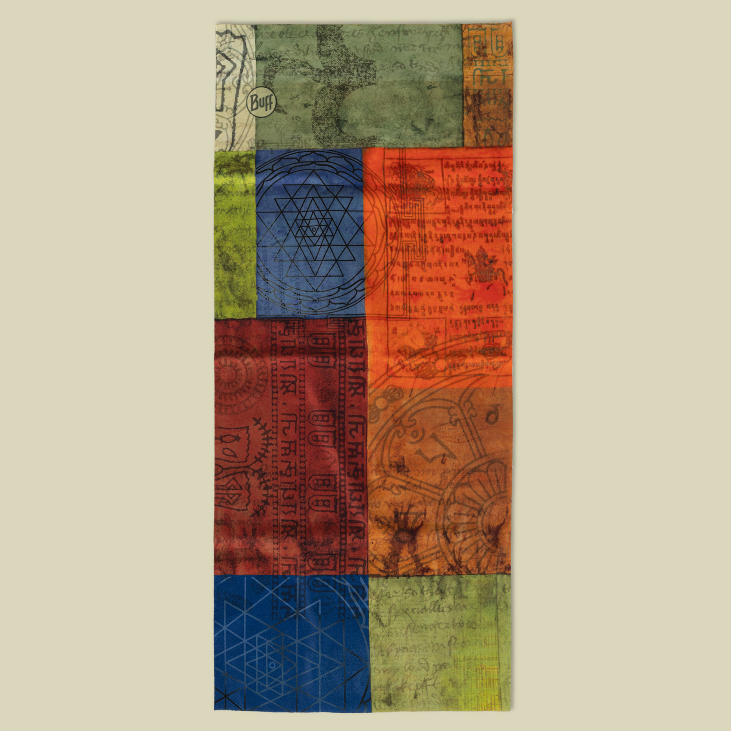 Original Stretch one size Farbe temple multi