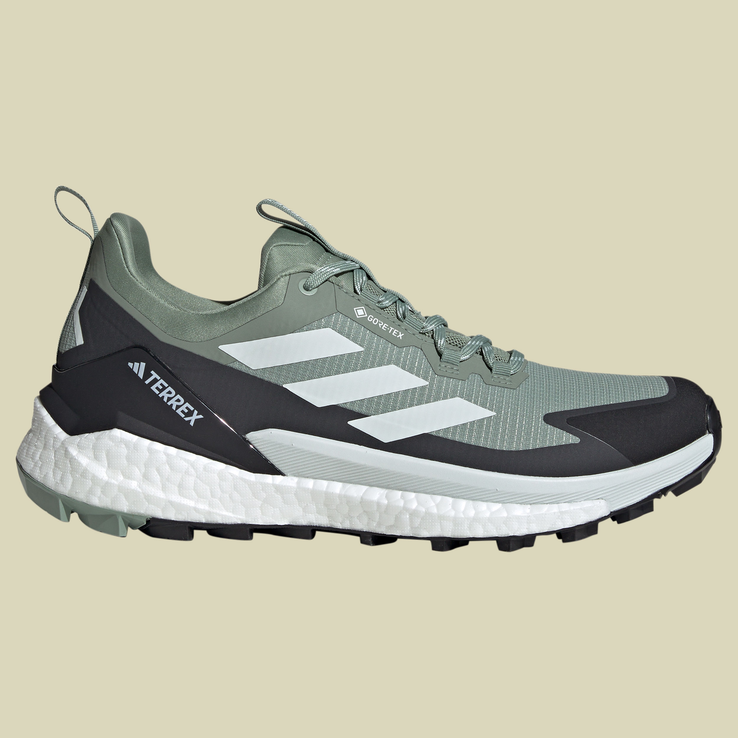 Terrex Free Hiker 2 Low GTX Men mehrfarbig UK 8,5 - silver green/crystal jade/carbon